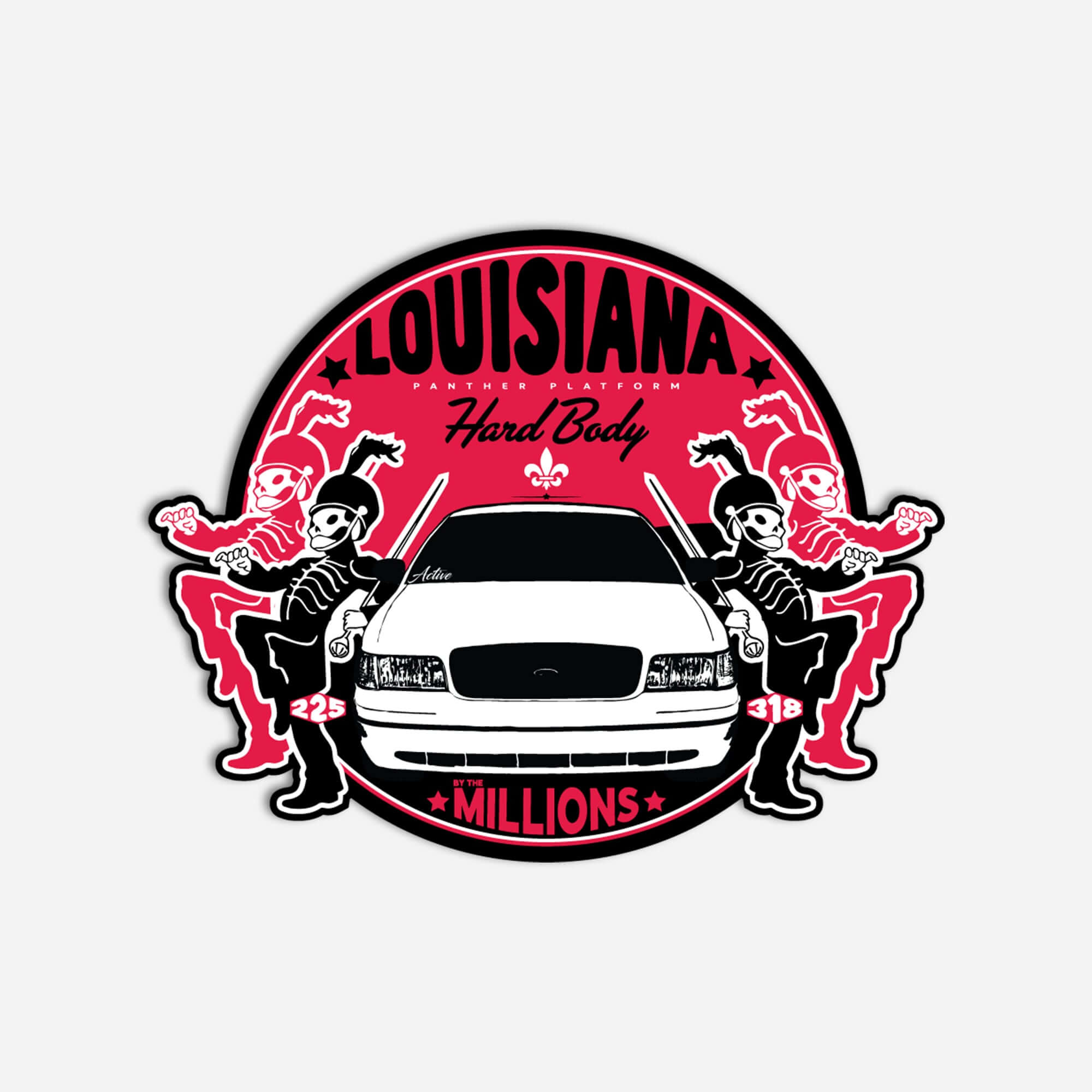 Panther Platform State Factions Stickers