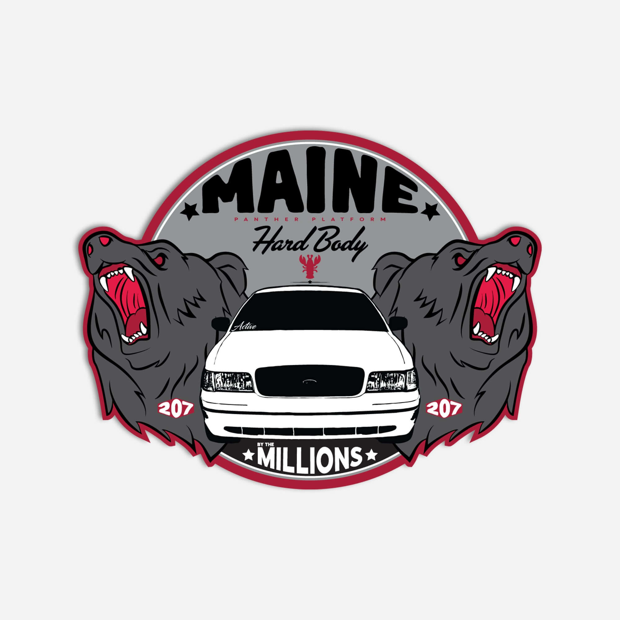 Panther Platform State Factions Stickers