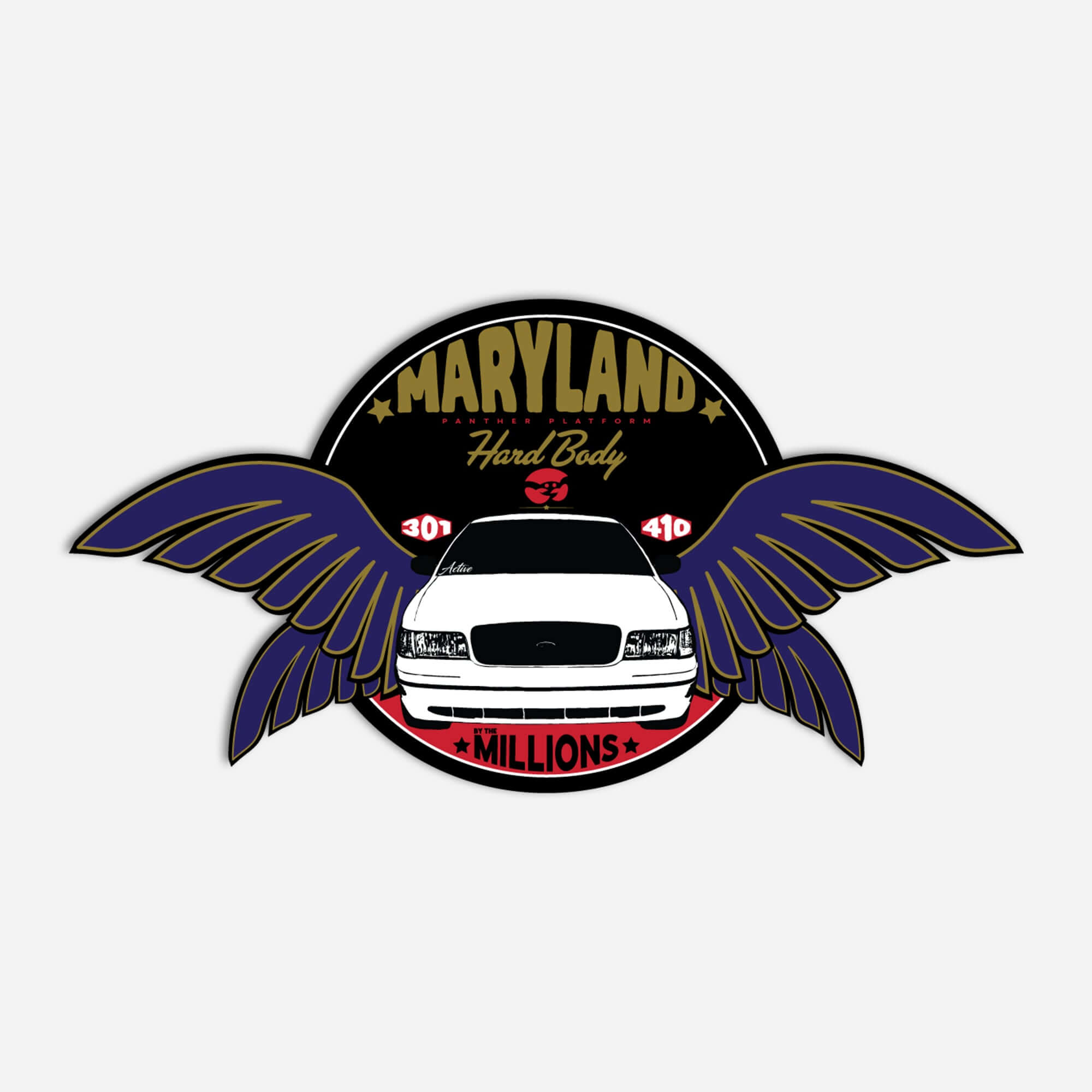 Panther Platform State Factions Stickers