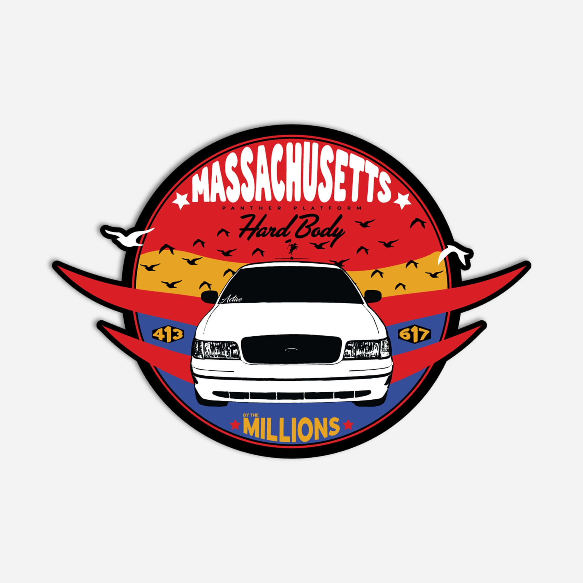 Panther Platform State Factions Stickers