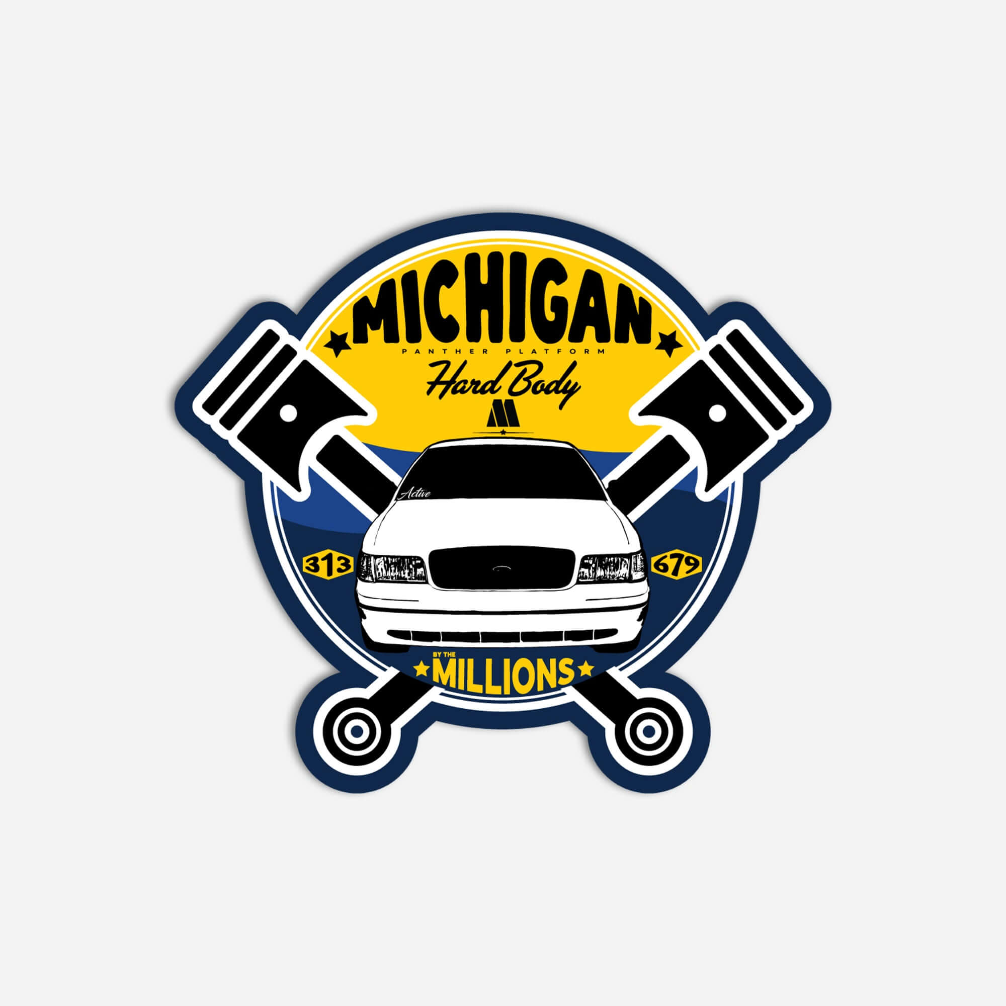 Panther Platform State Factions Stickers