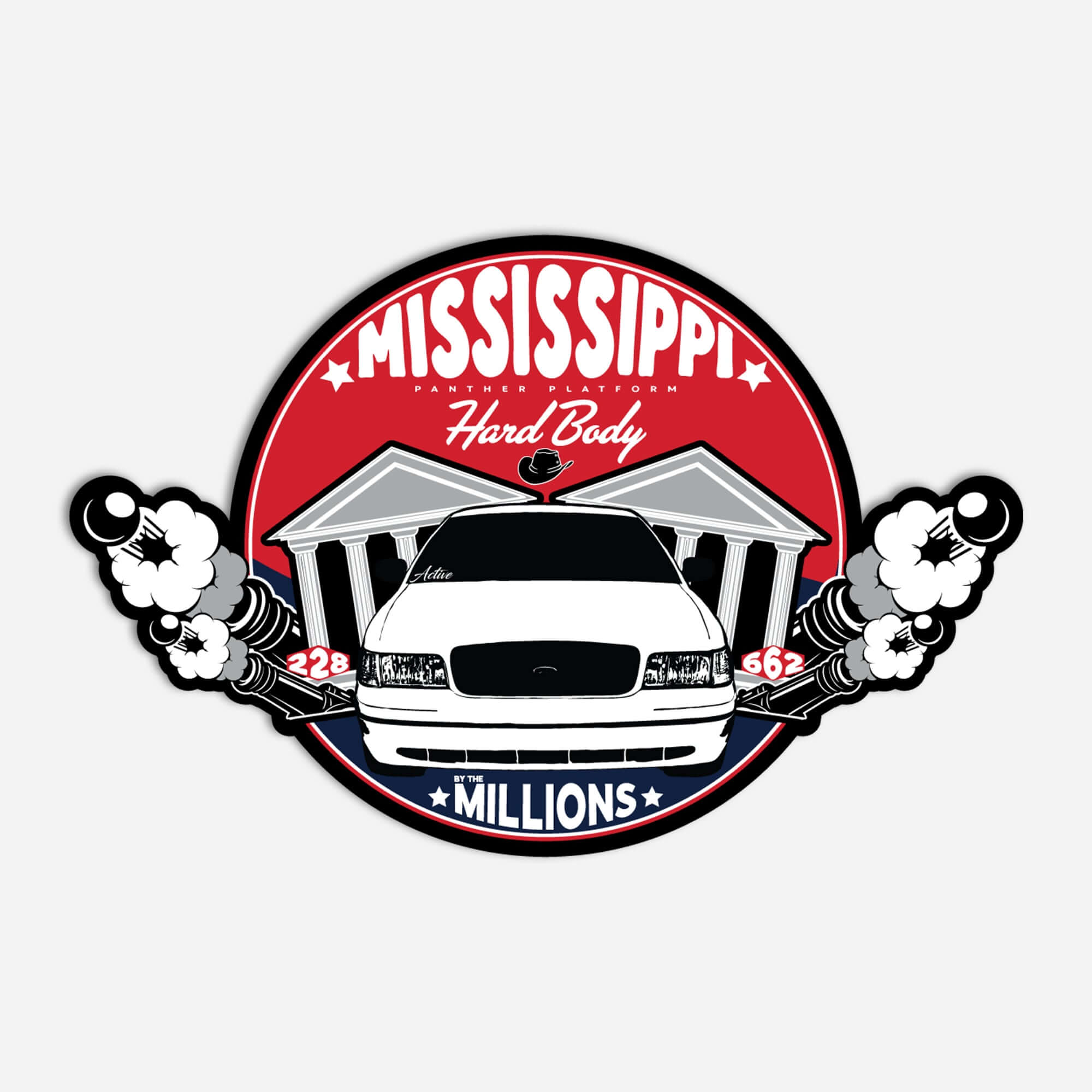 Panther Platform State Factions Stickers