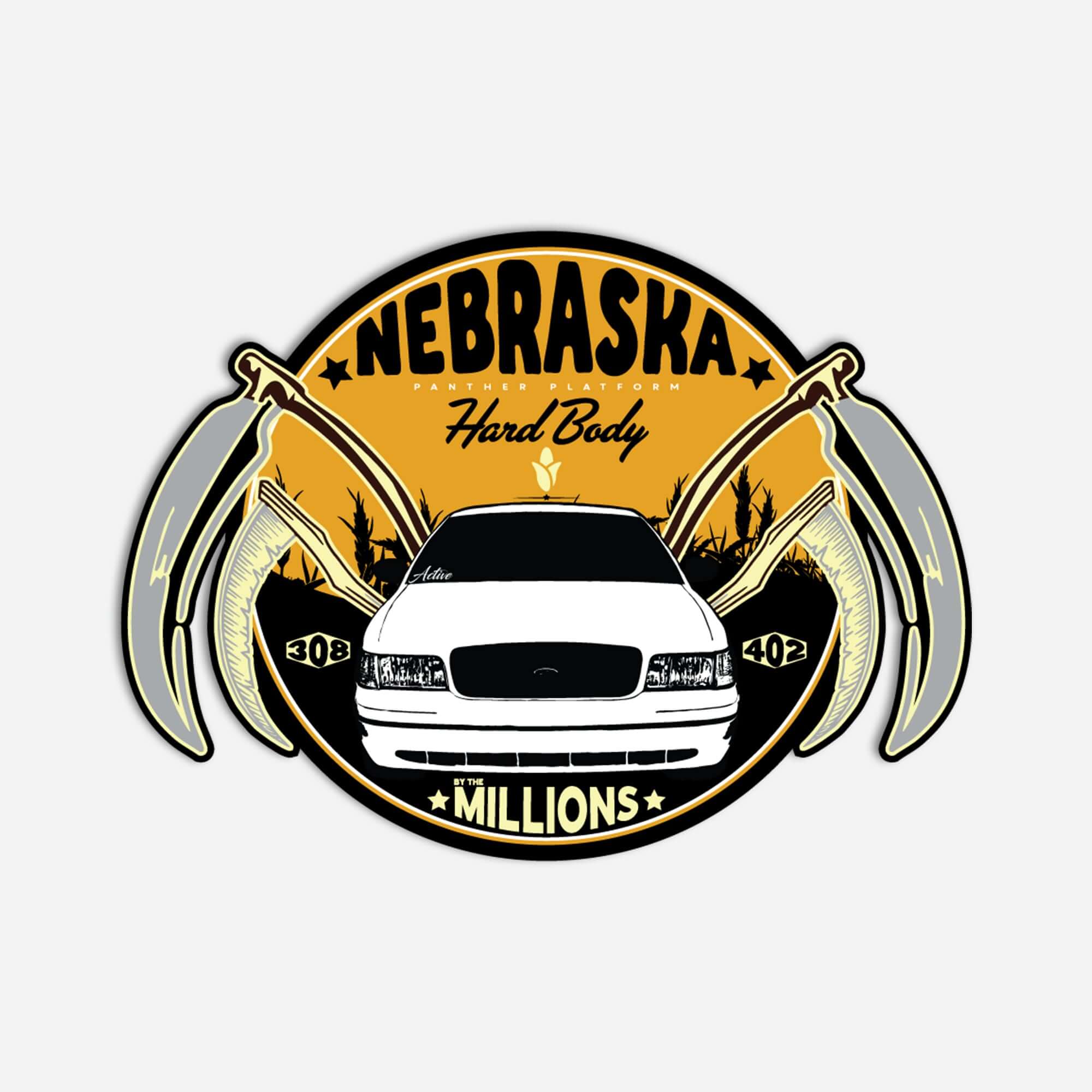 Panther Platform State Factions Stickers