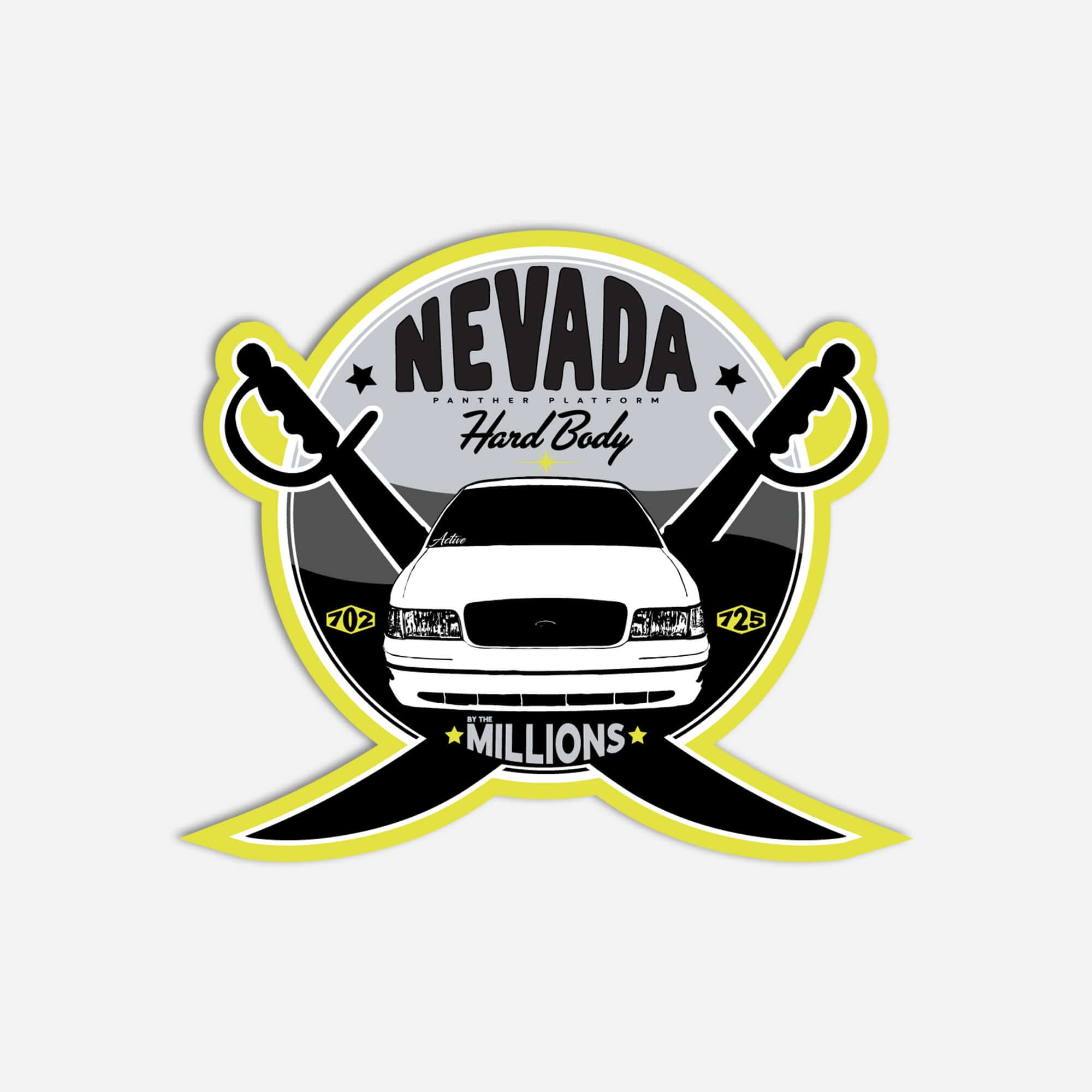 Panther Platform State Factions Stickers