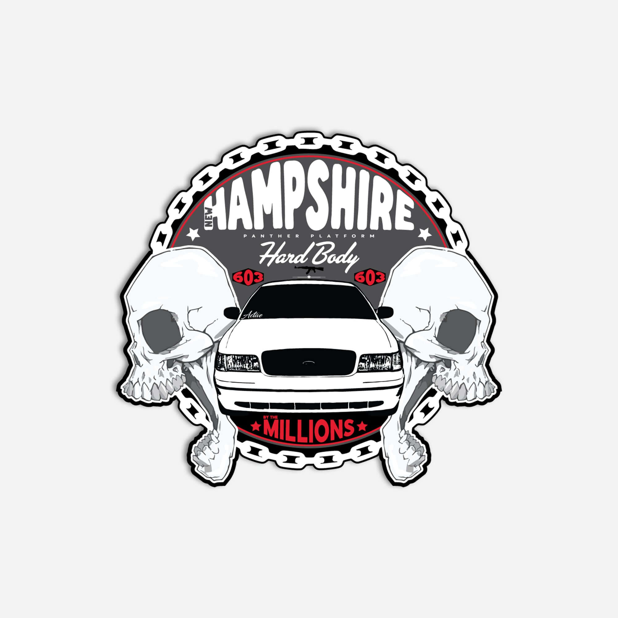 Panther Platform State Factions Stickers