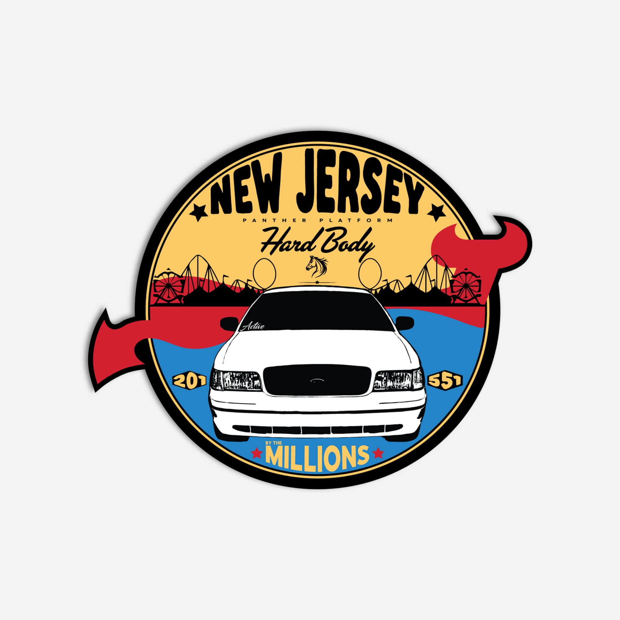 Panther Platform State Factions Stickers