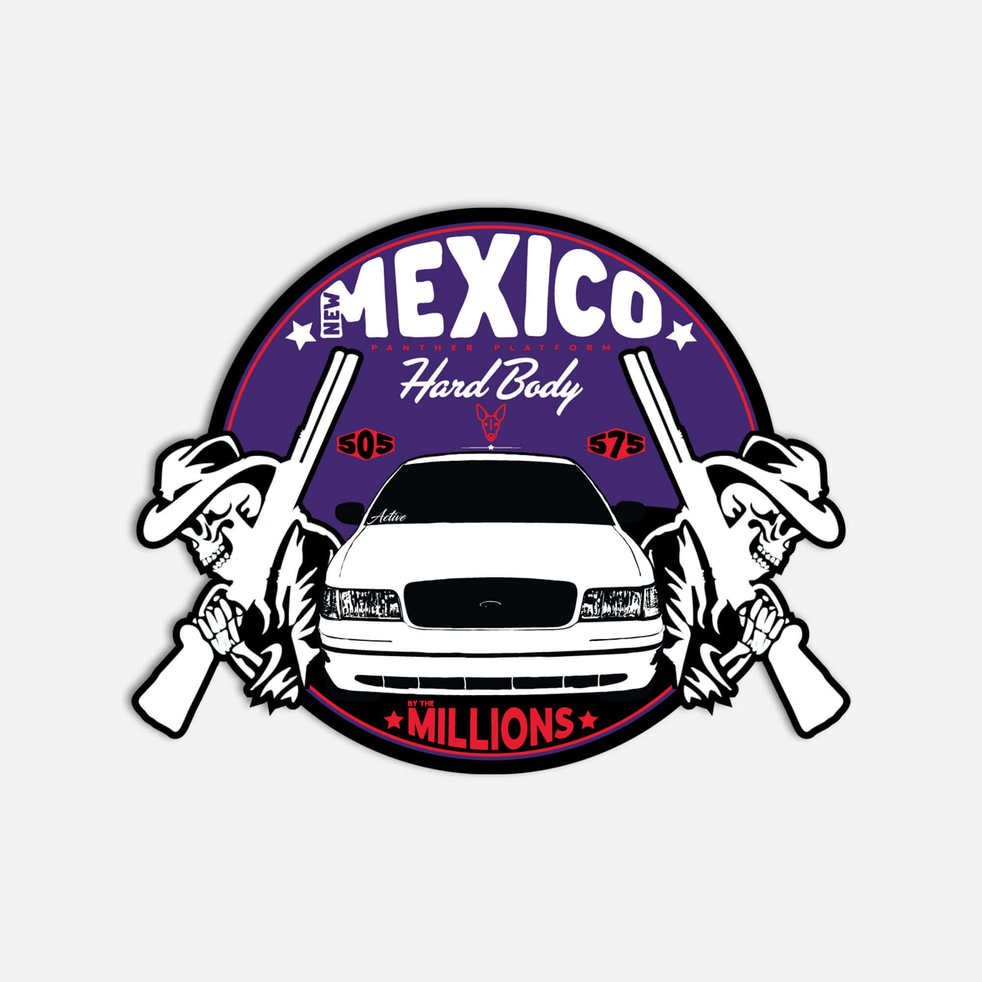 Panther Platform State Factions Stickers