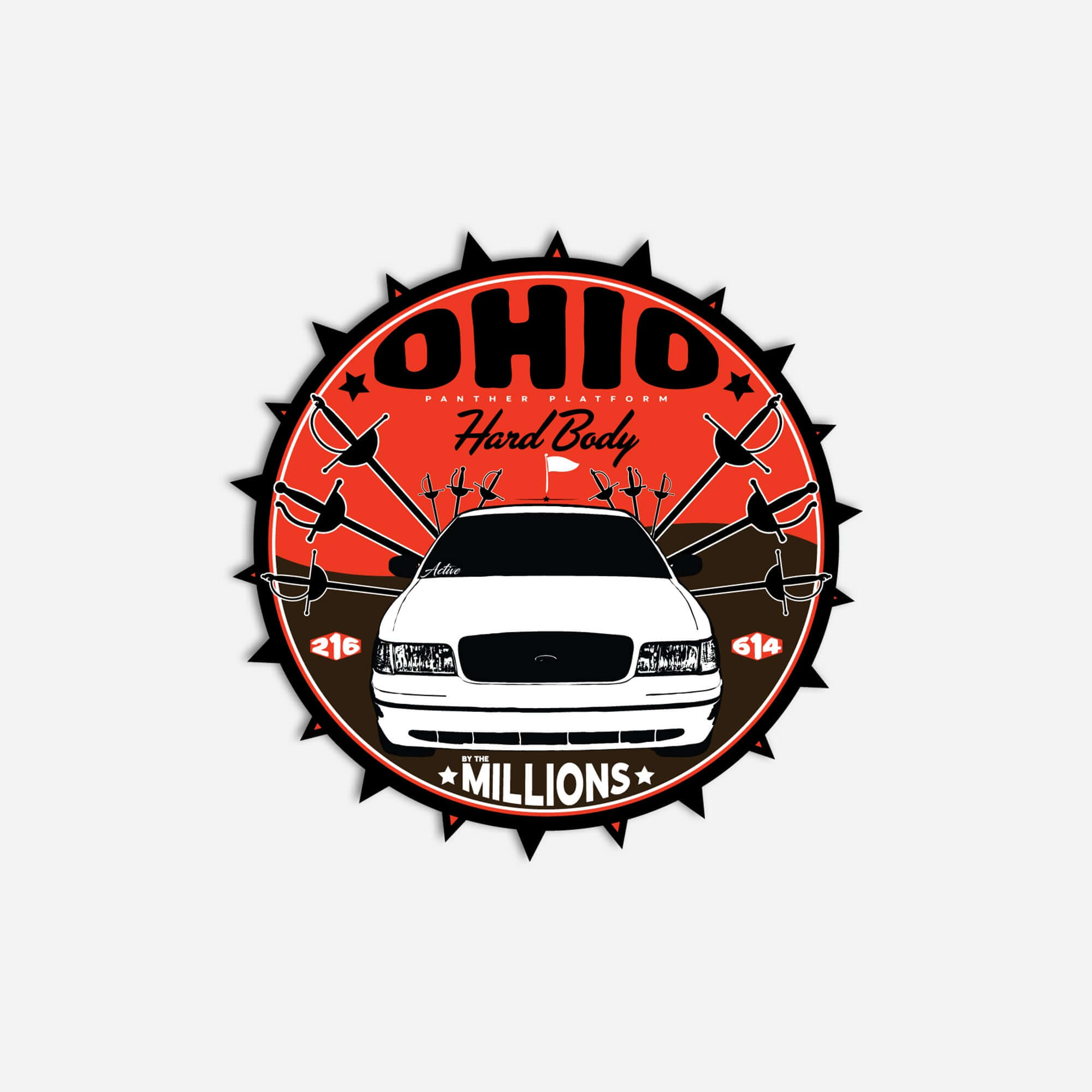 Panther Platform State Factions Stickers