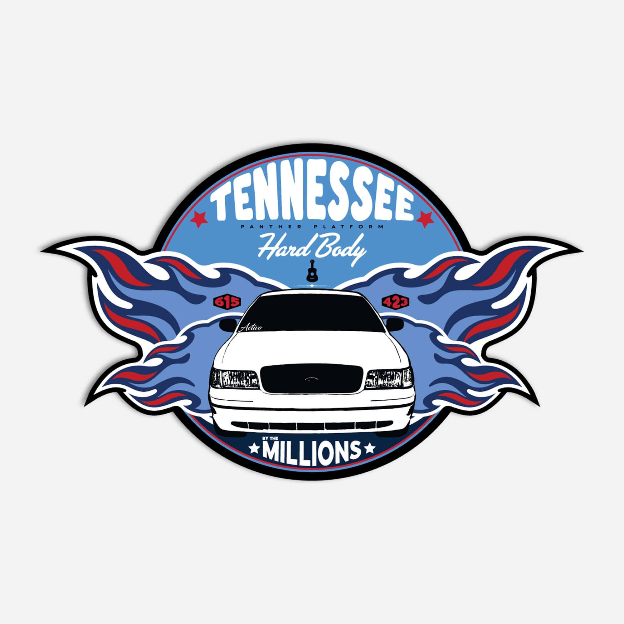 Panther Platform State Factions Stickers