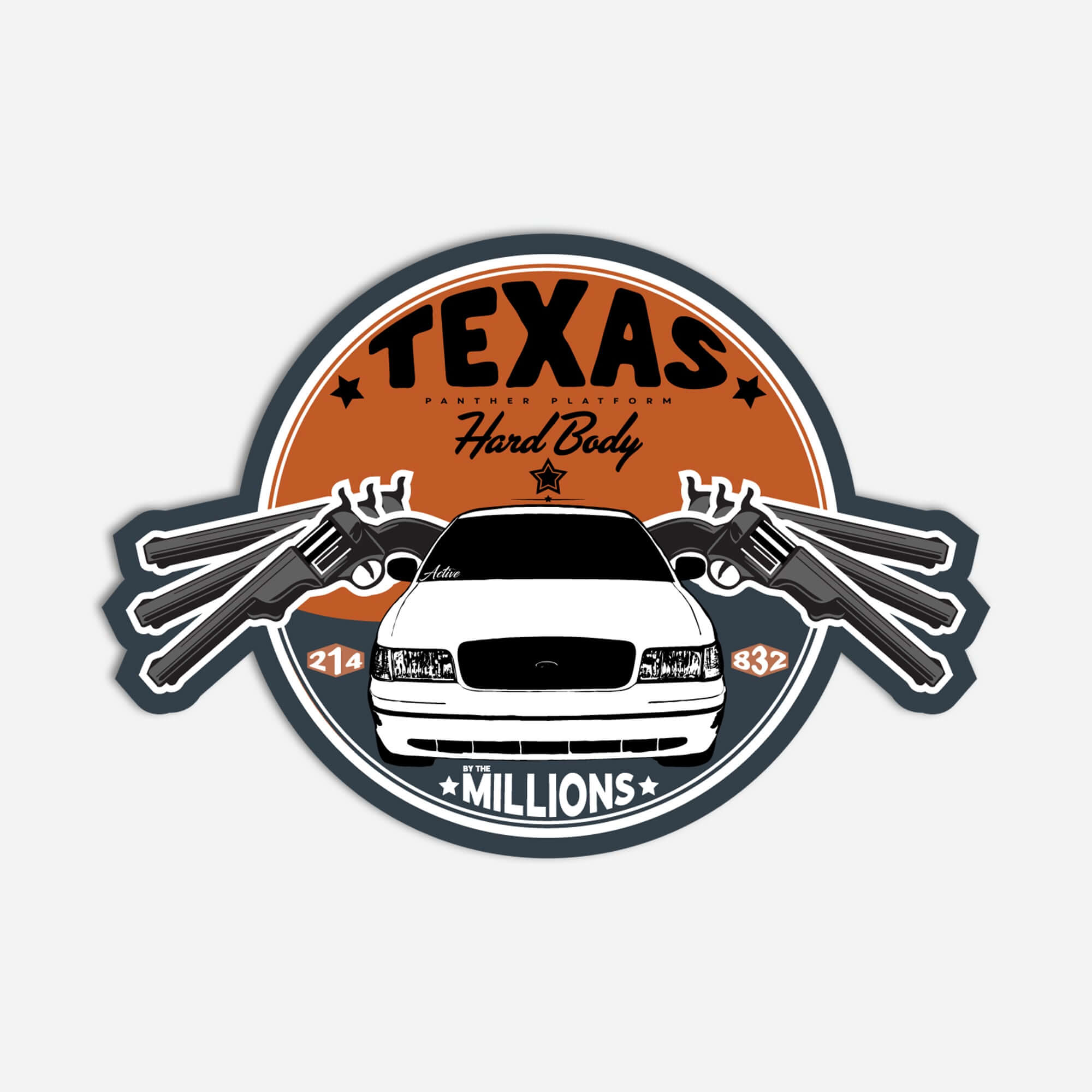 Panther Platform State Factions Stickers