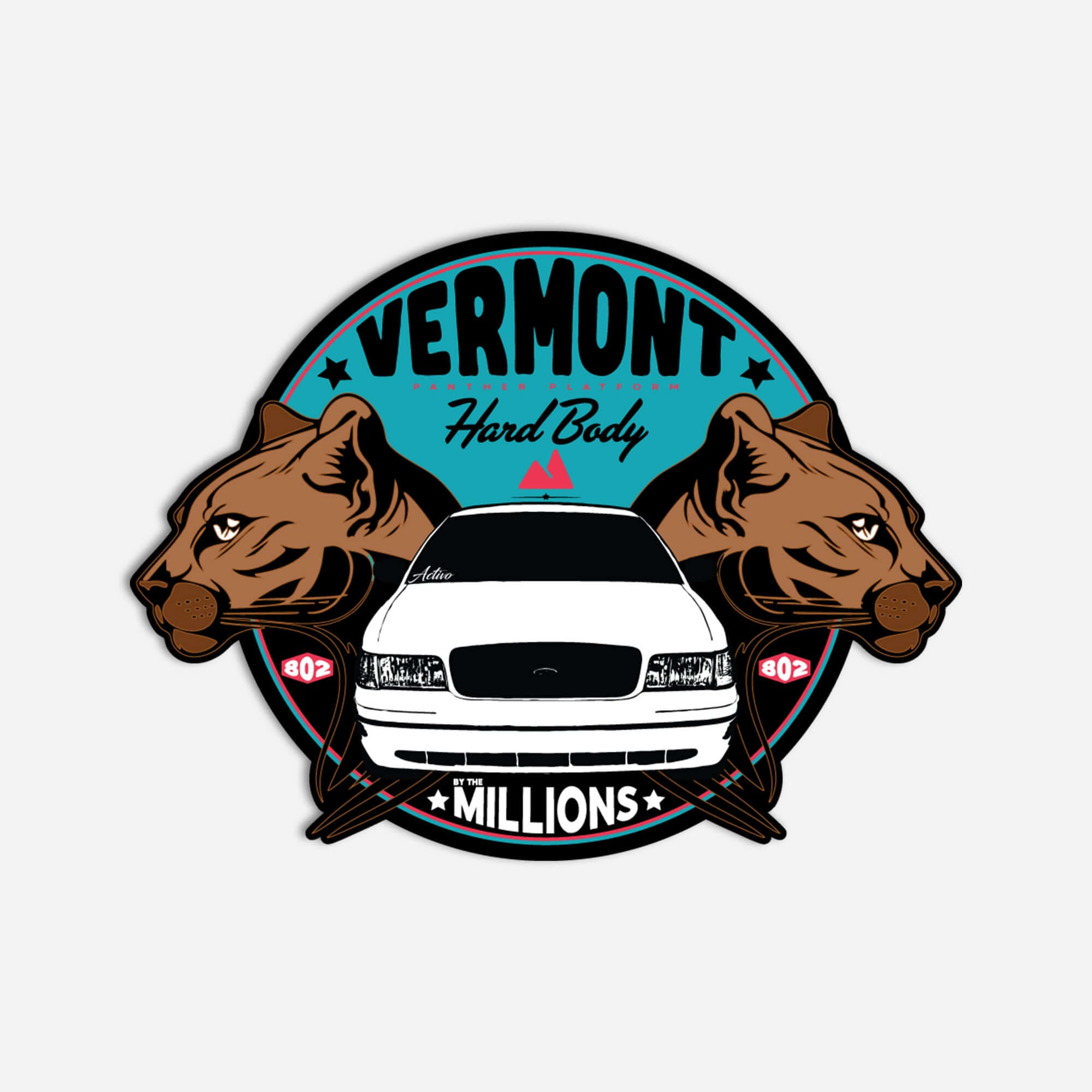 Panther Platform State Factions Stickers