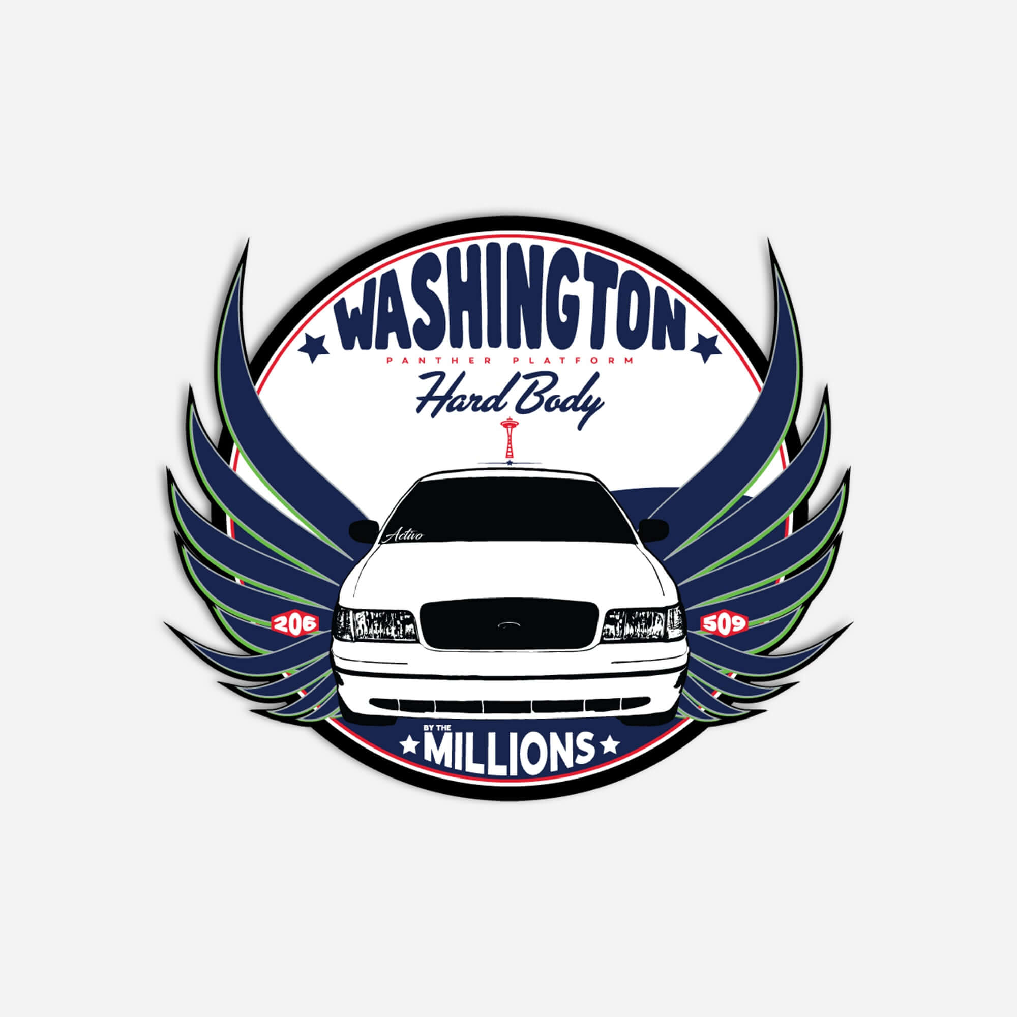 Panther Platform State Factions Stickers