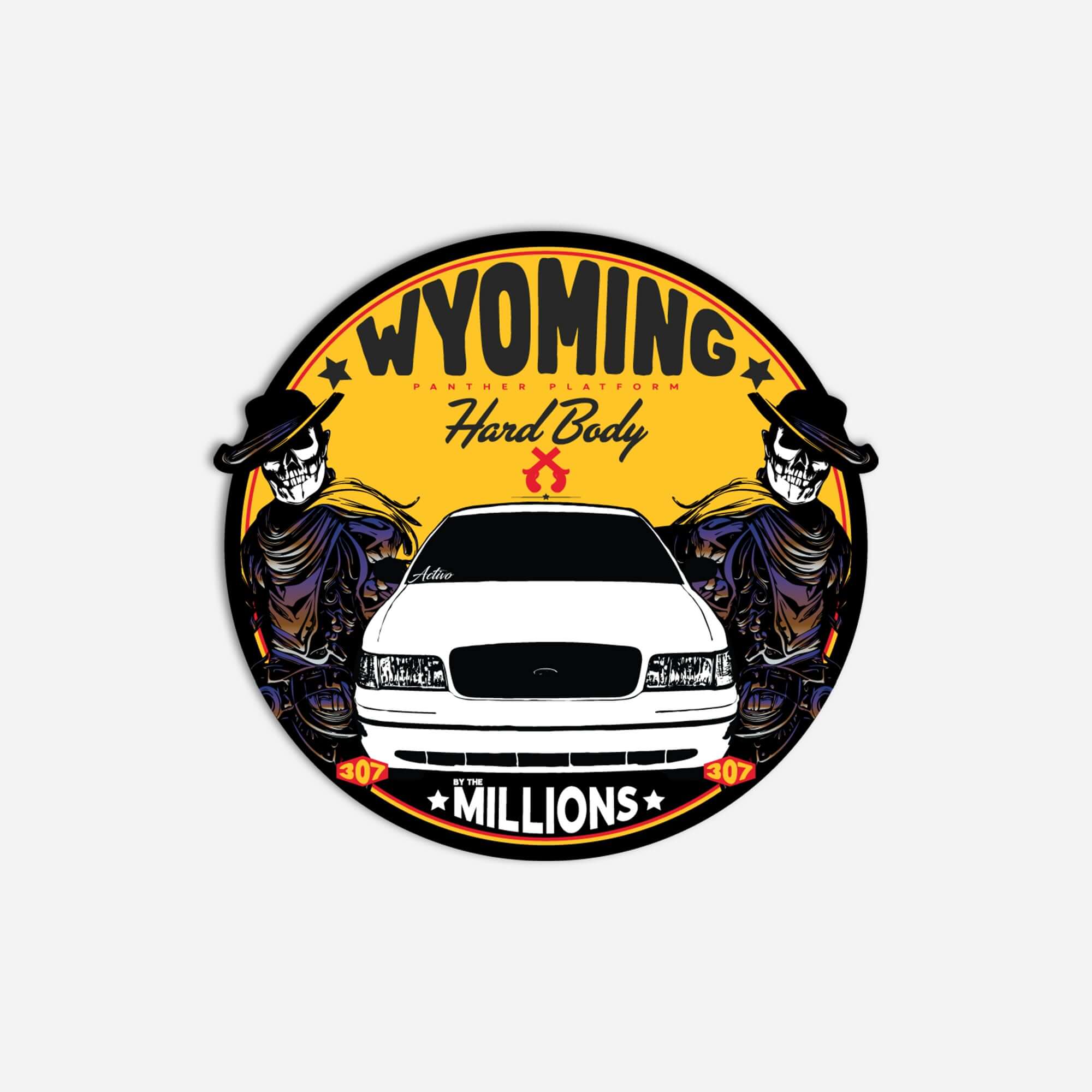 Panther Platform State Factions Stickers