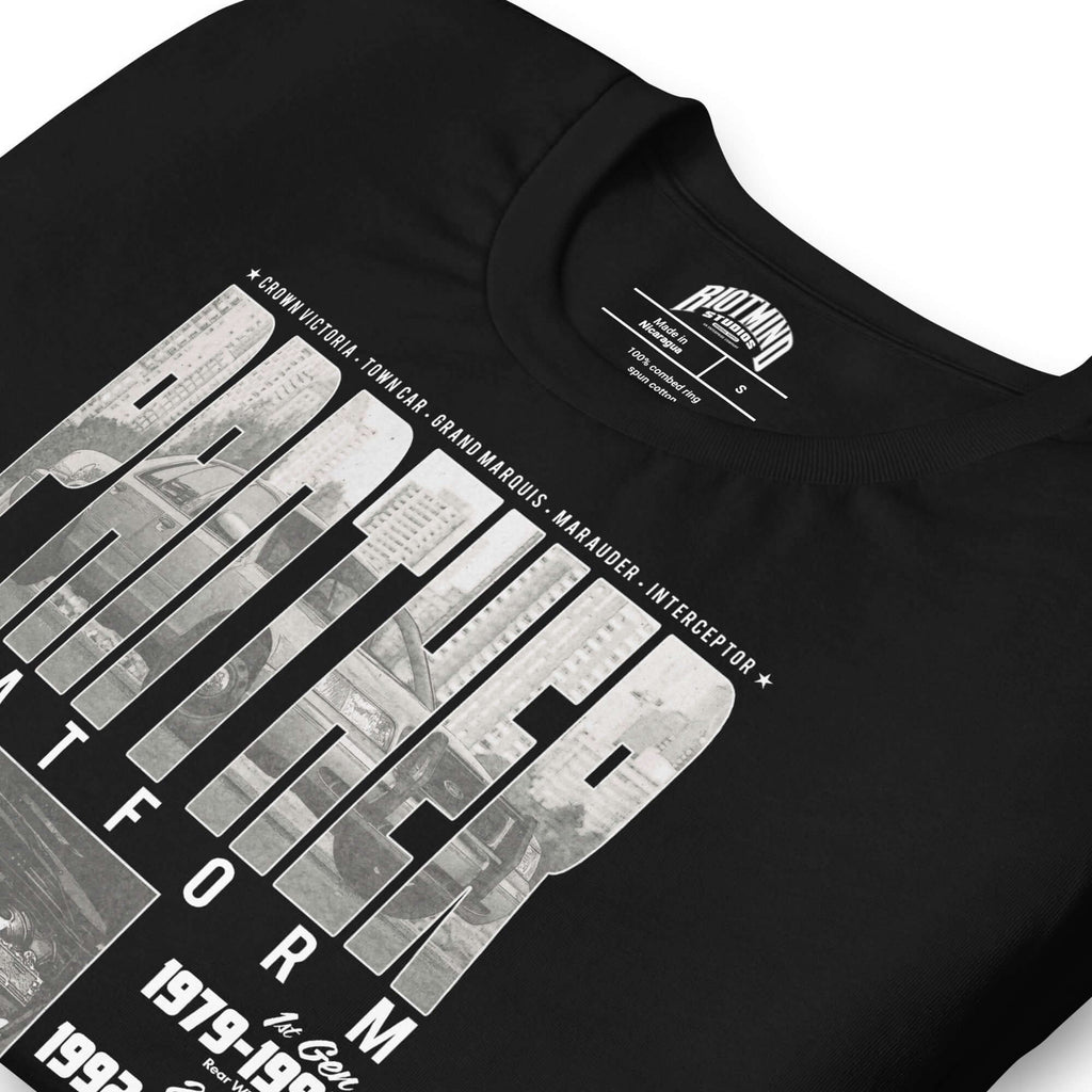 Panther Platform History Unisex t-shirt