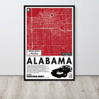 Panther Platform City Map Poster