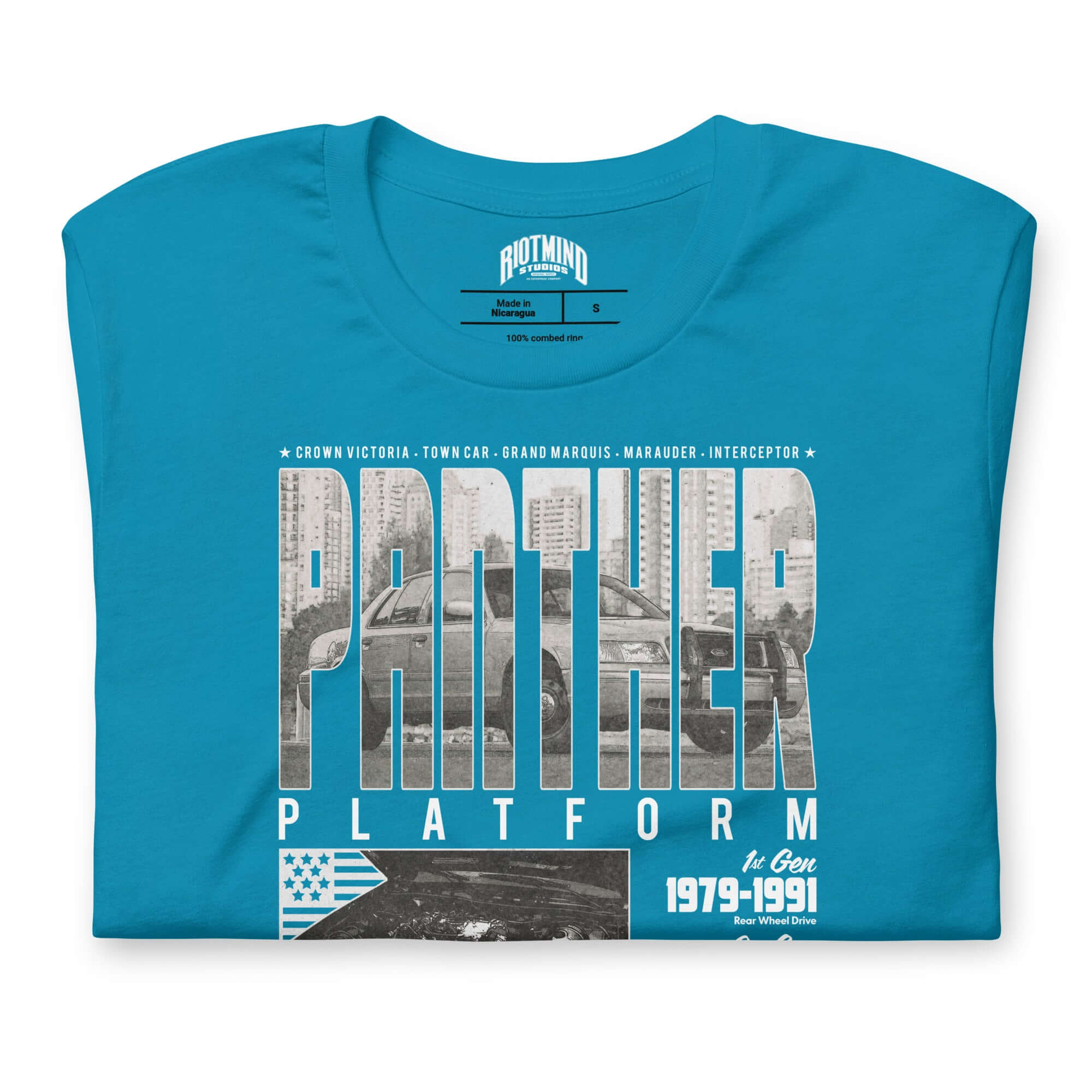 Panther Platform History Unisex t-shirt