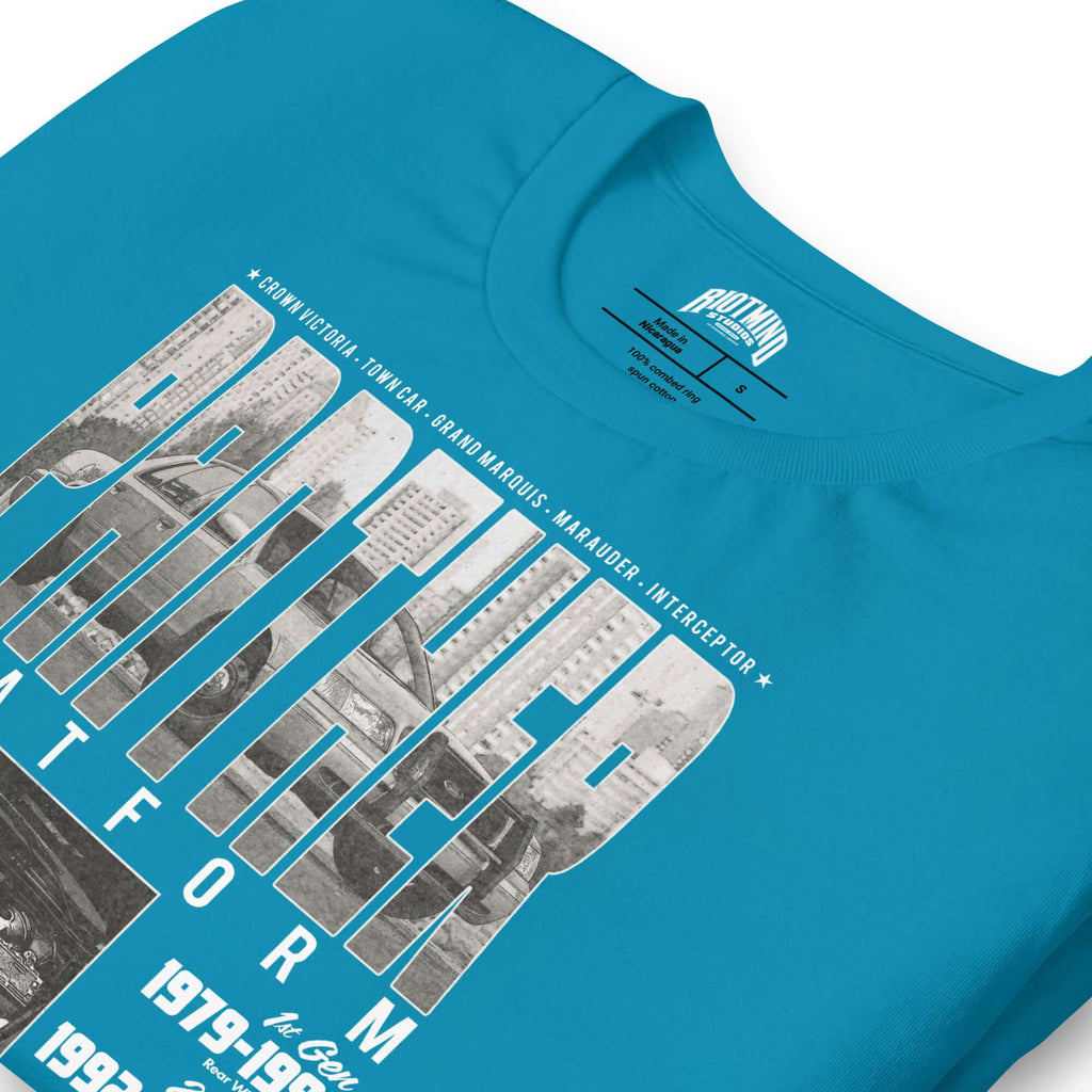 Panther Platform History Unisex t-shirt