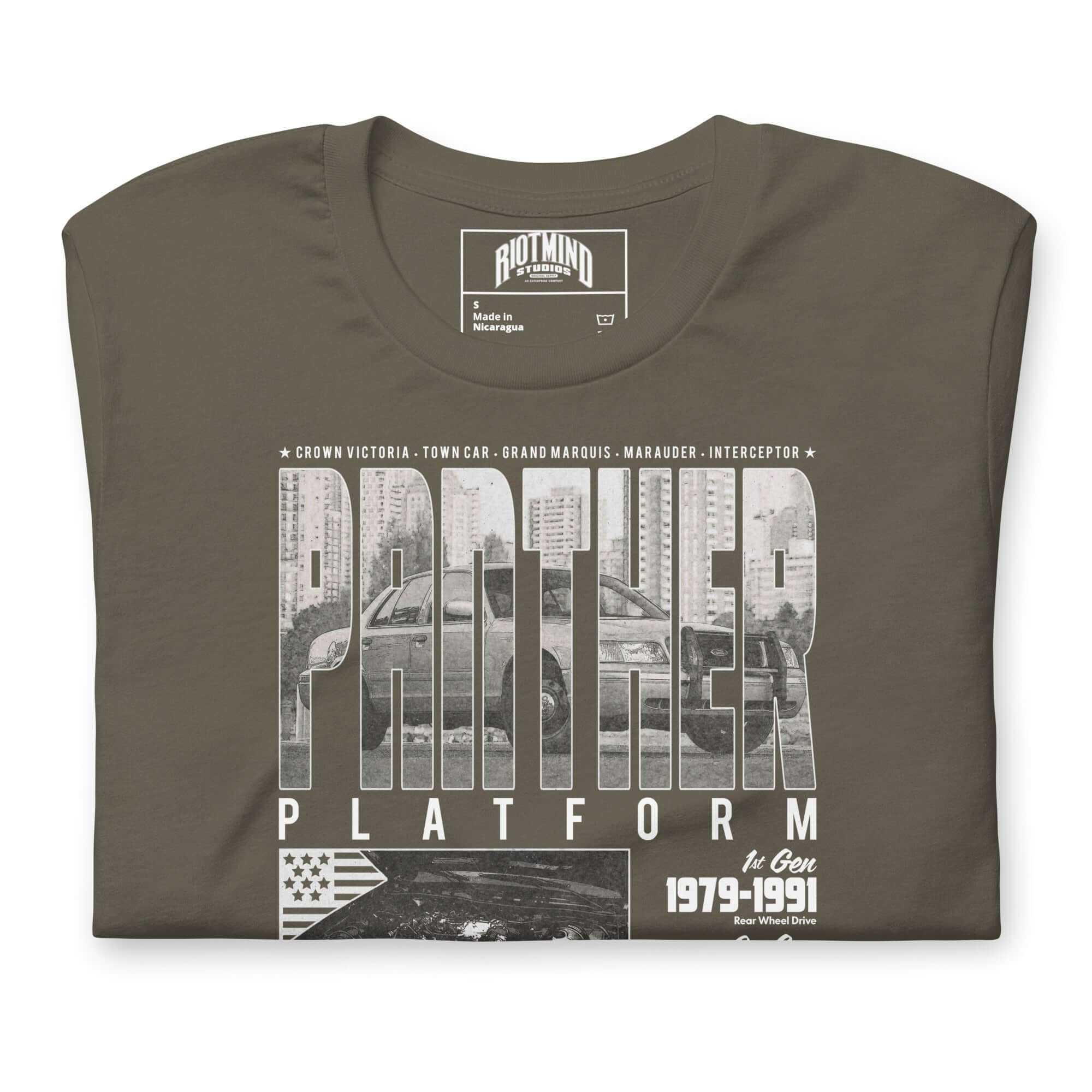 Panther Platform History Unisex t-shirt