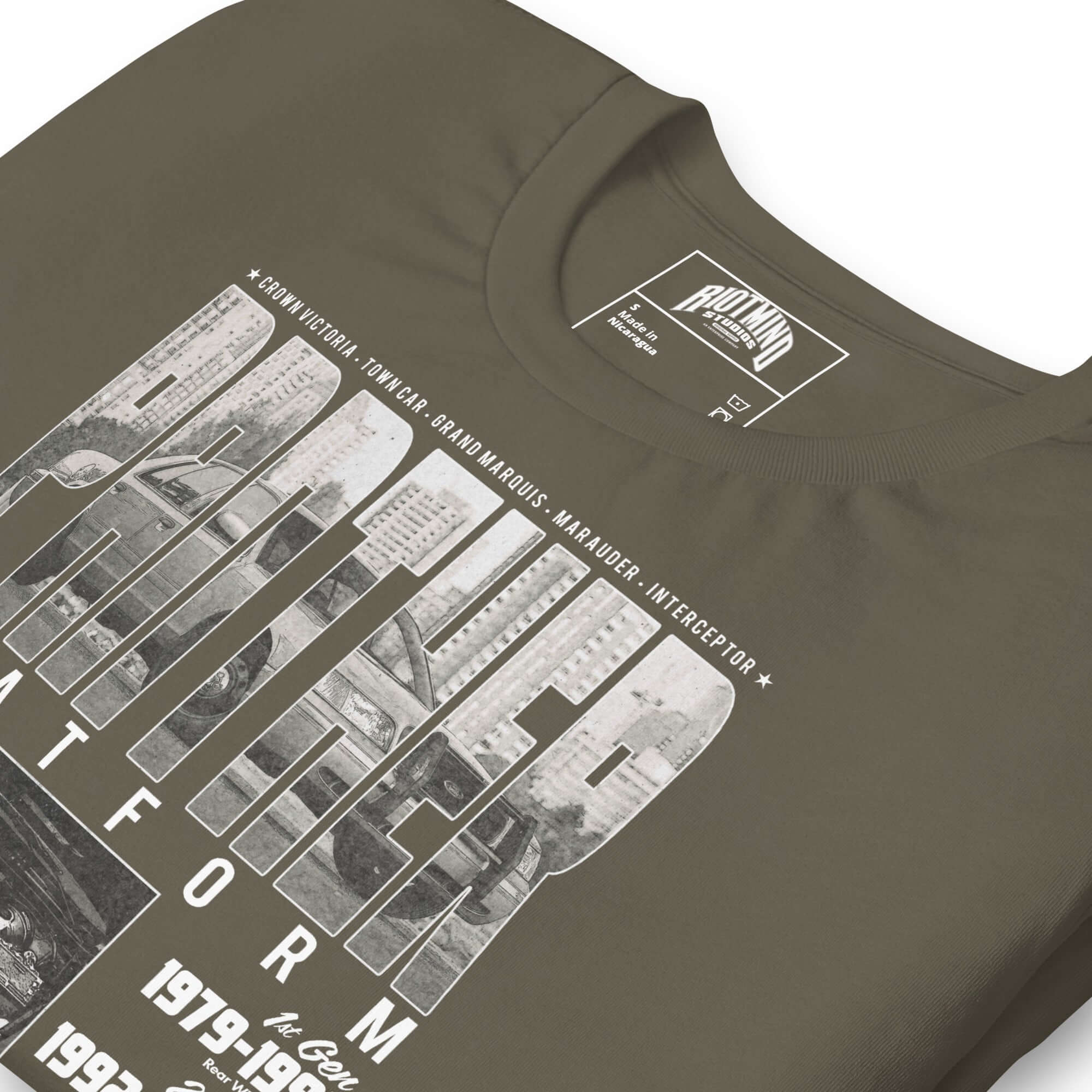 Panther Platform History Unisex t-shirt