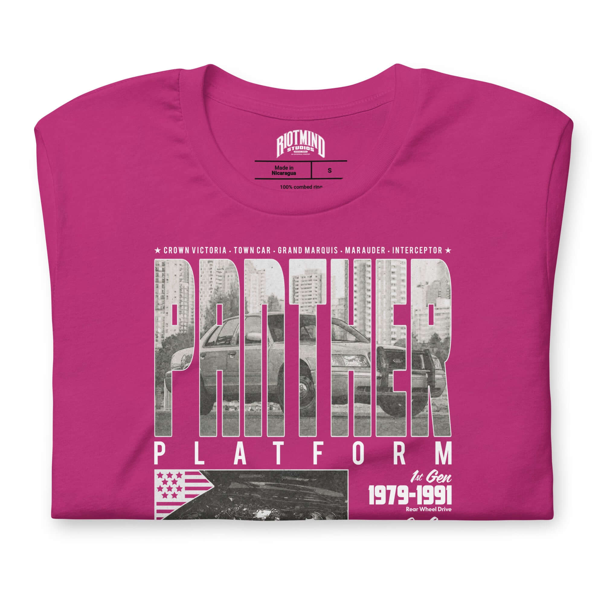 Panther Platform History Unisex t-shirt