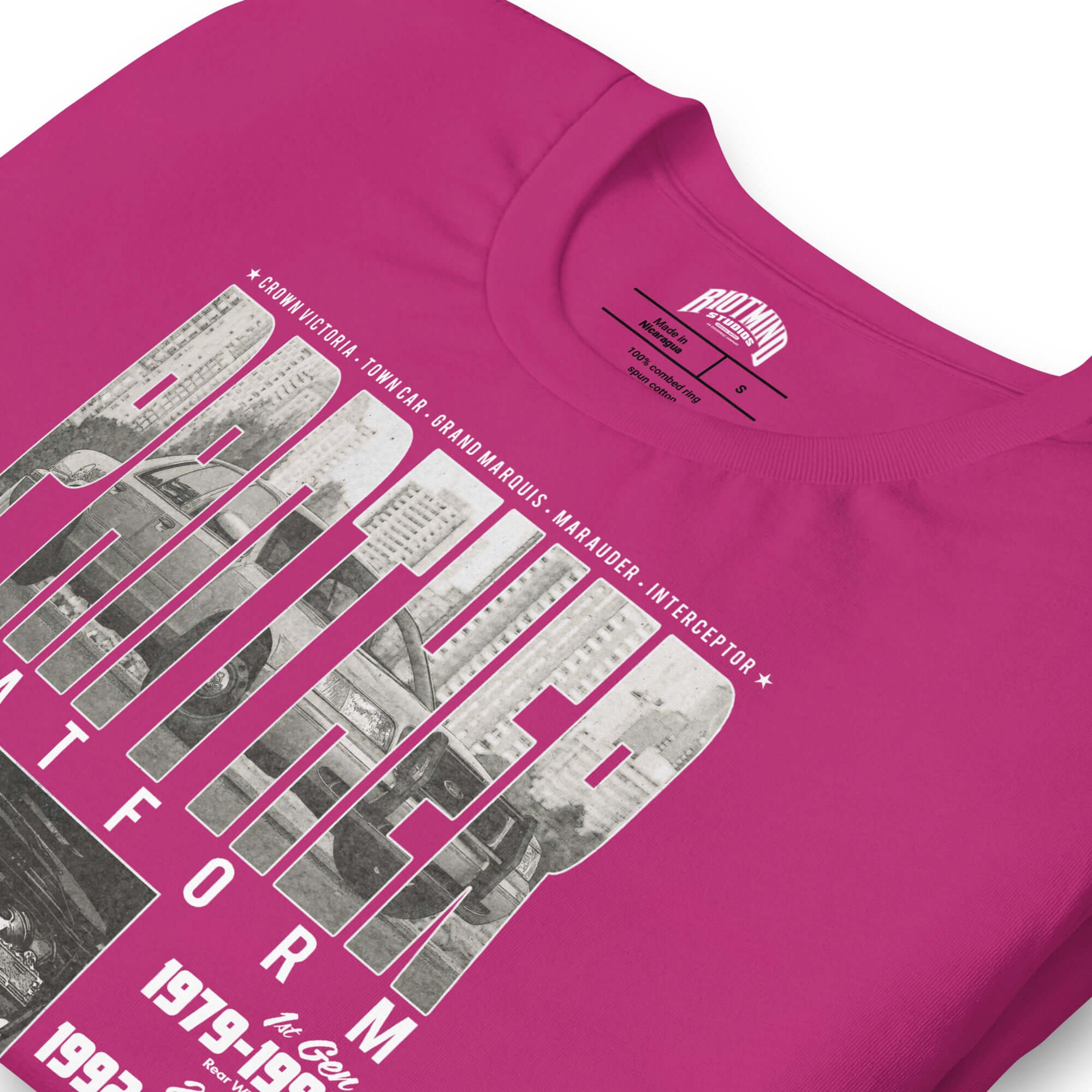 Panther Platform History Unisex t-shirt