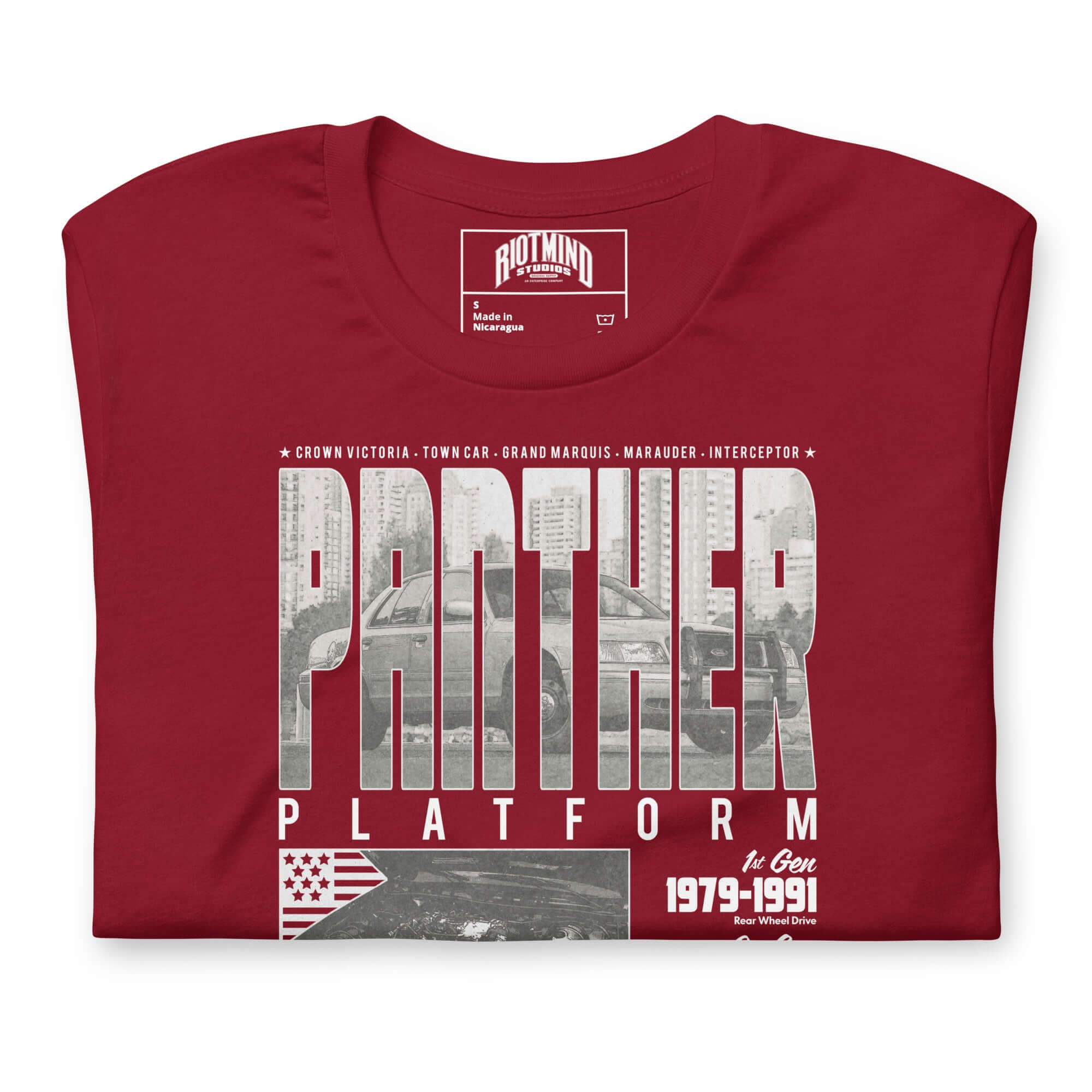 Panther Platform History Unisex t-shirt