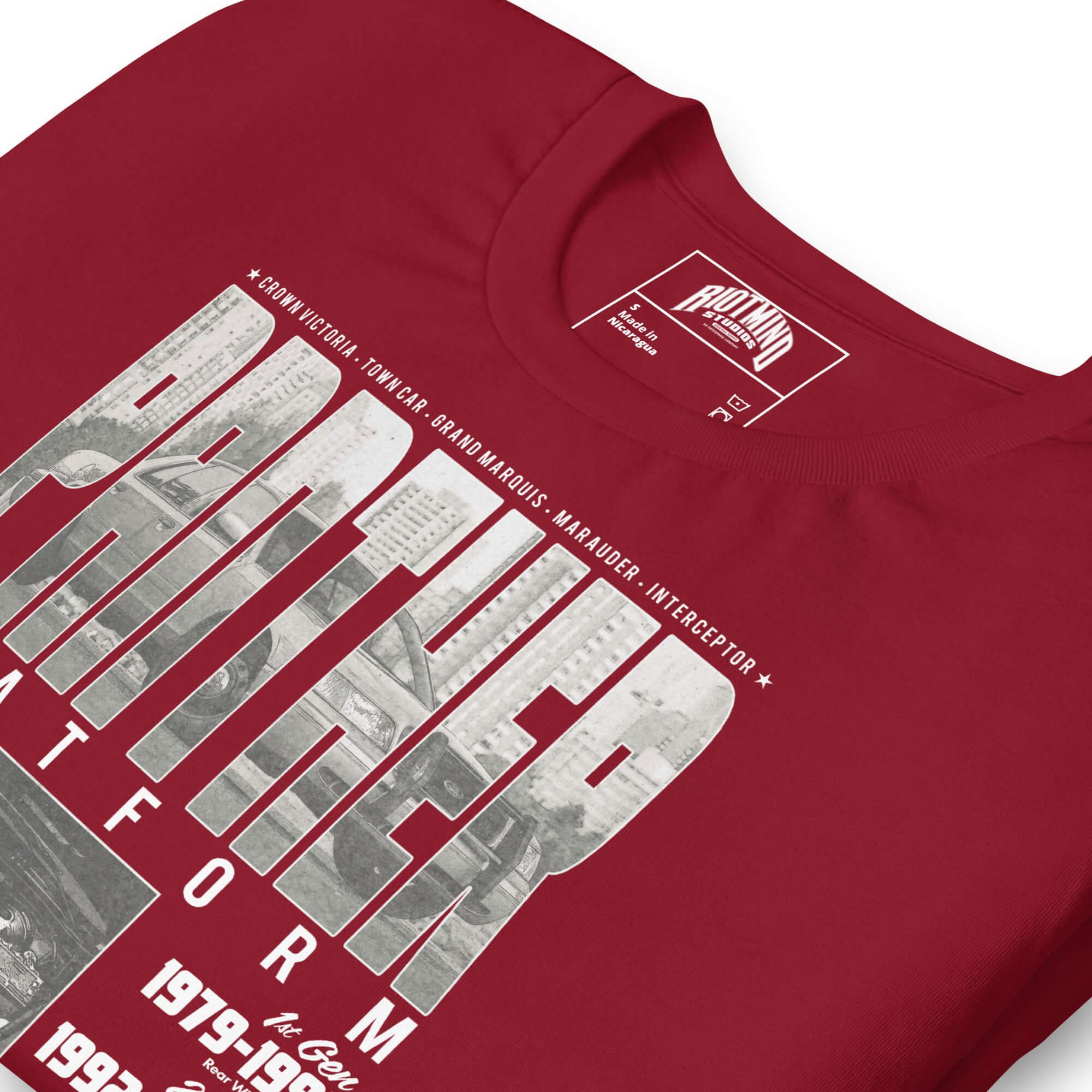Panther Platform History Unisex t-shirt