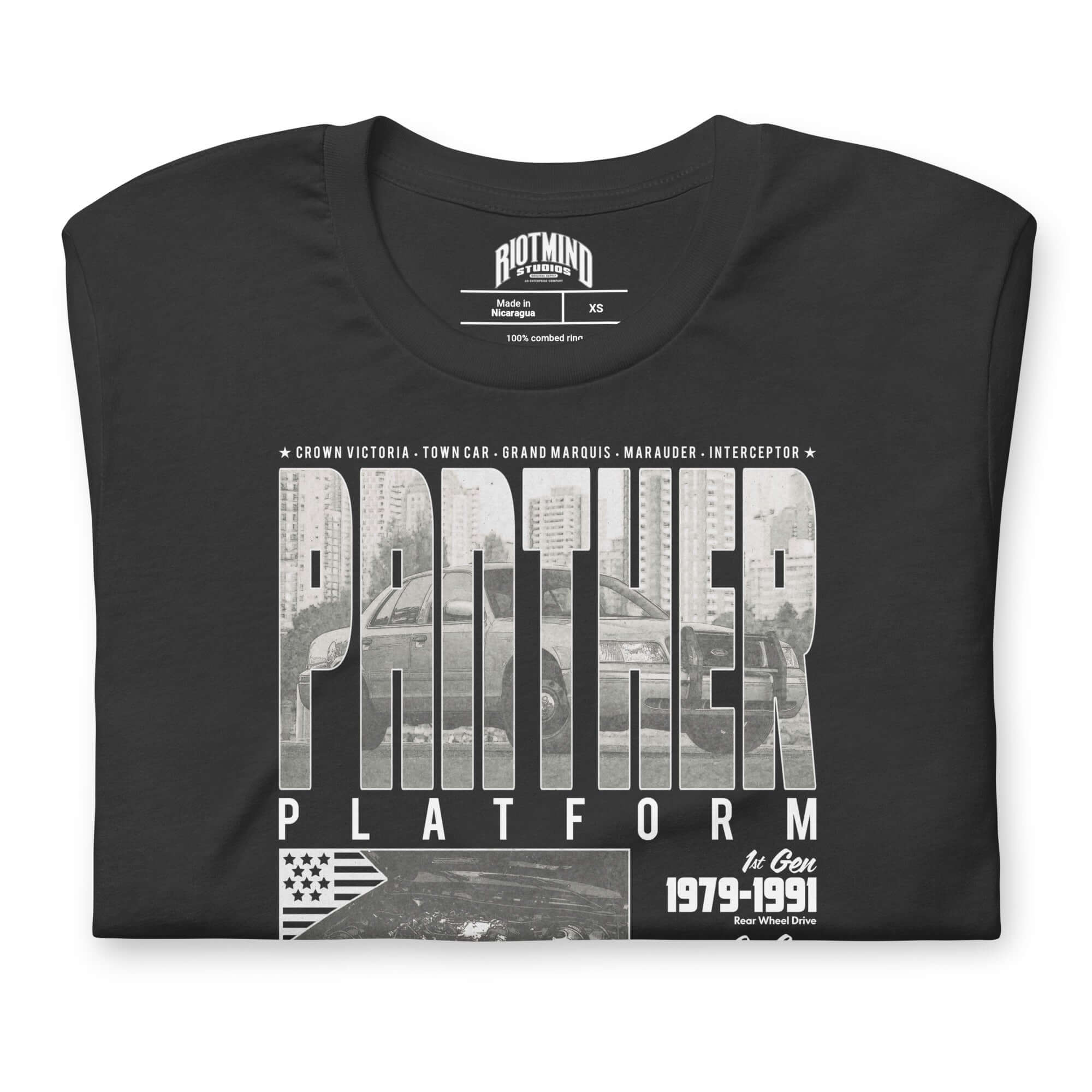 Panther Platform History Unisex t-shirt