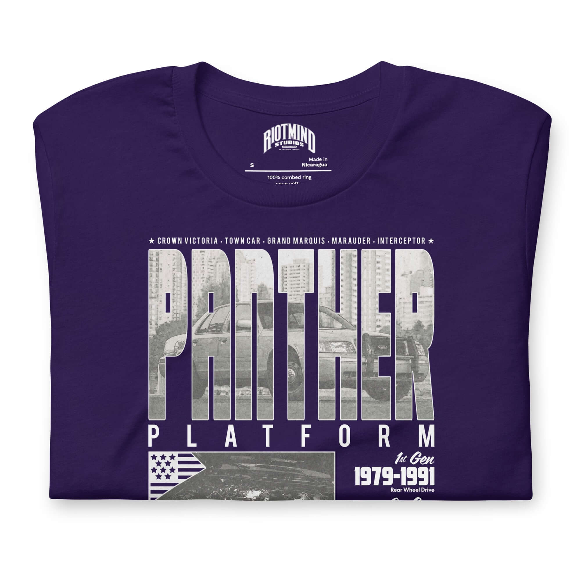 Panther Platform History Unisex t-shirt