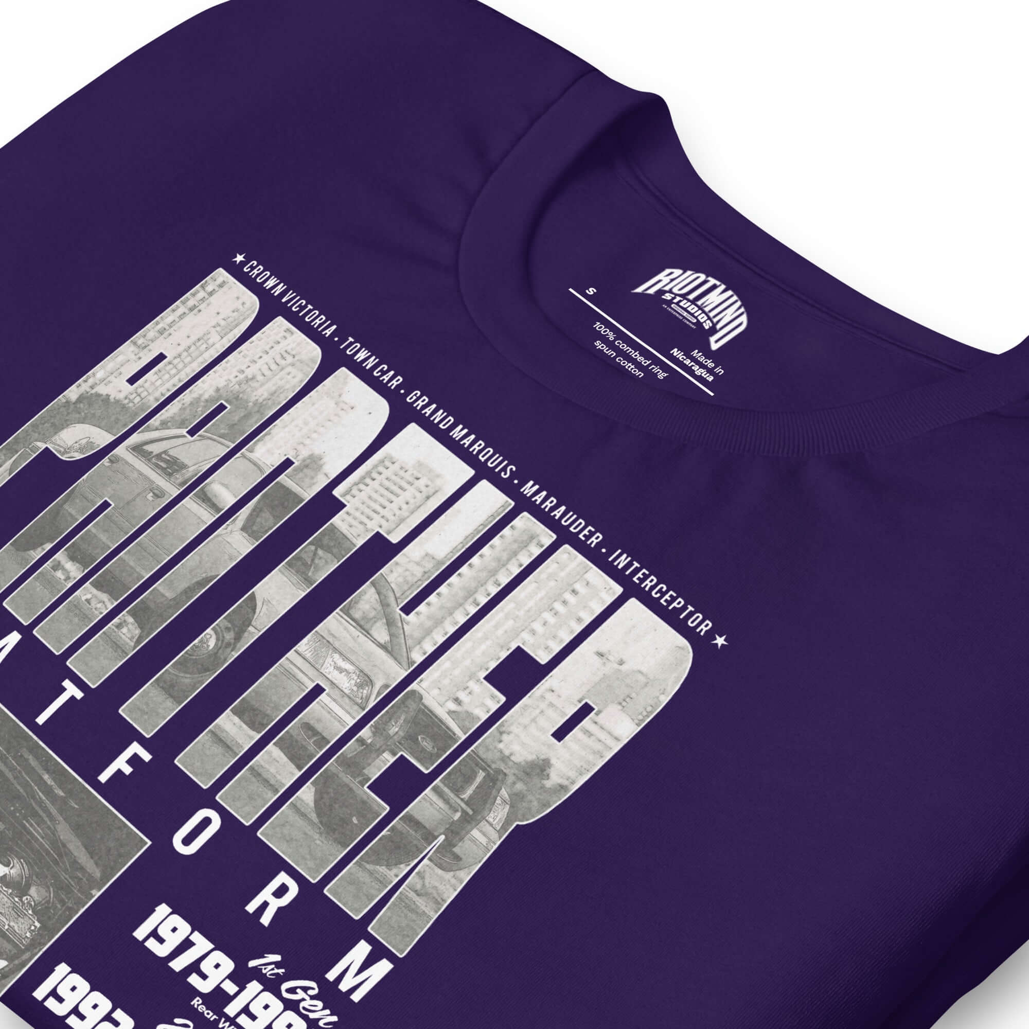Panther Platform History Unisex t-shirt