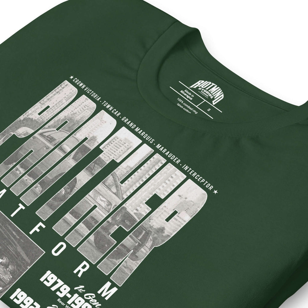 Panther Platform History Unisex t-shirt