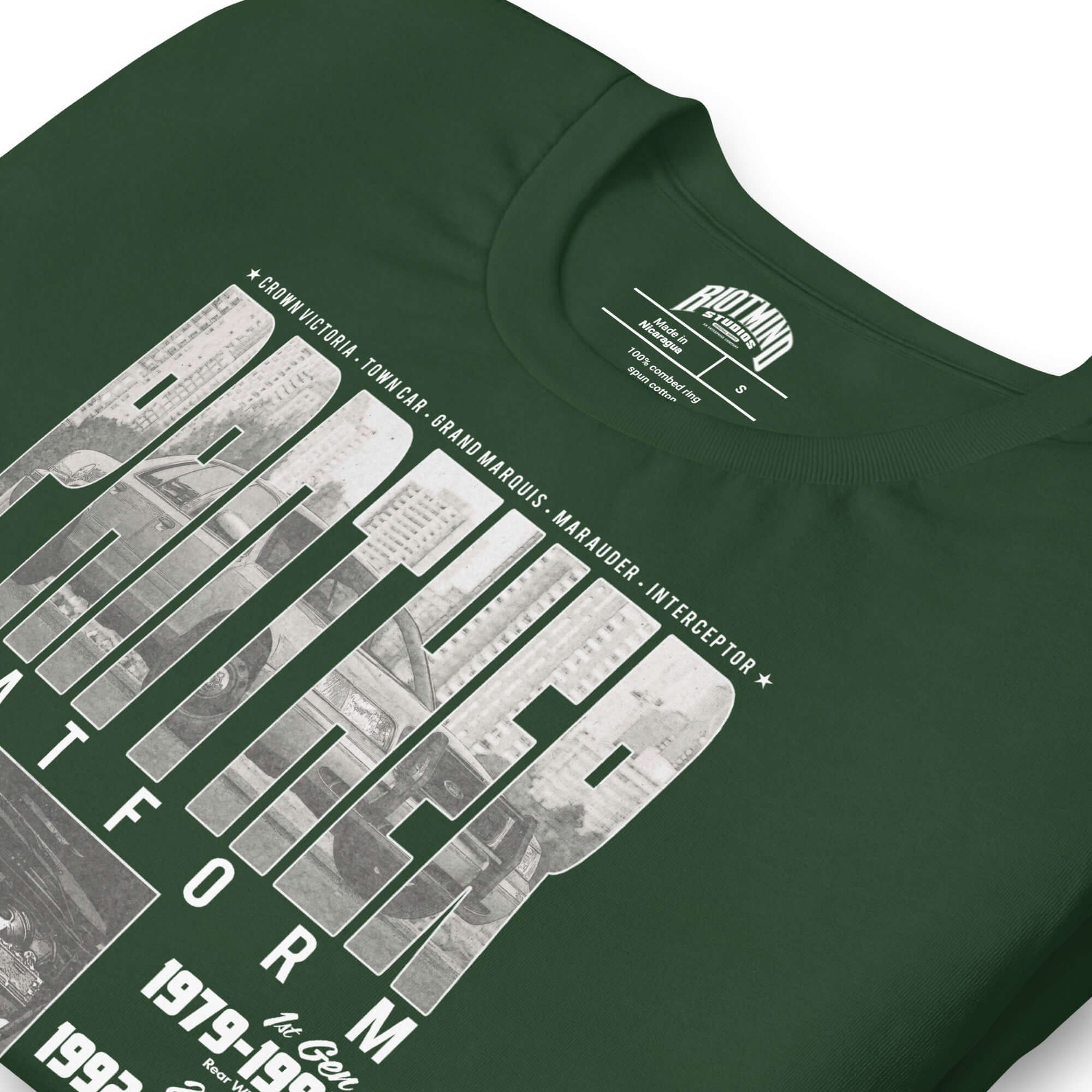 Panther Platform History Unisex t-shirt
