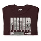 Panther Platform History Unisex t-shirt
