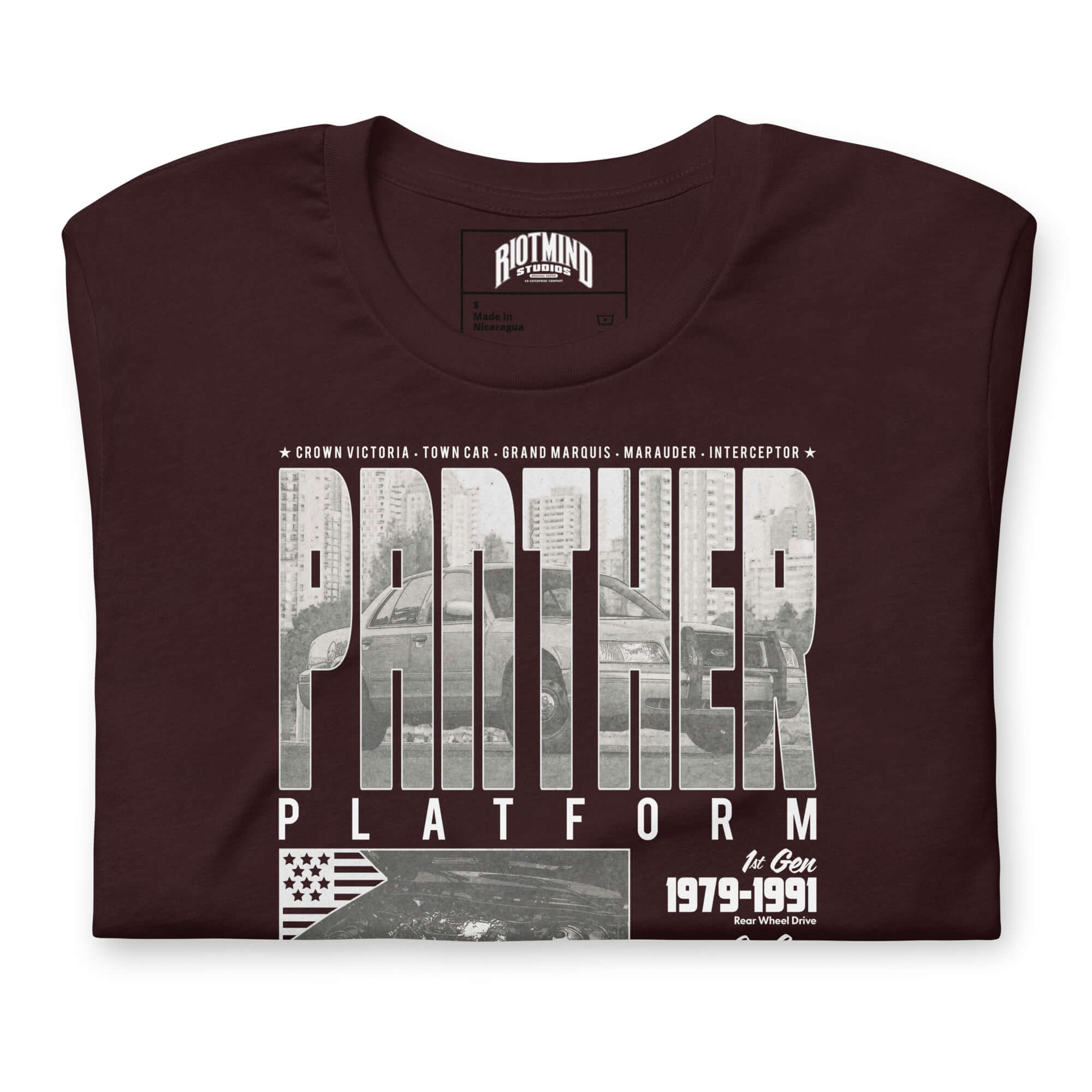 Panther Platform History Unisex t-shirt