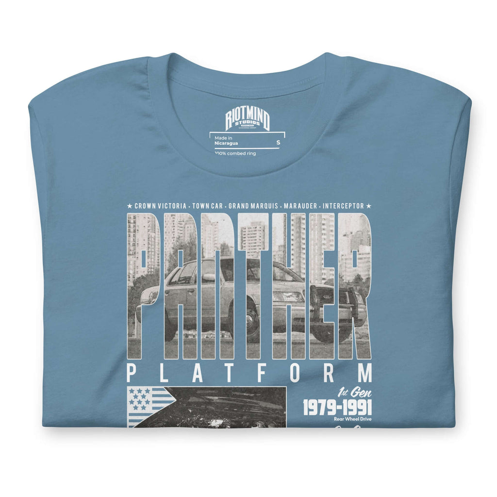 Panther Platform History Unisex t-shirt