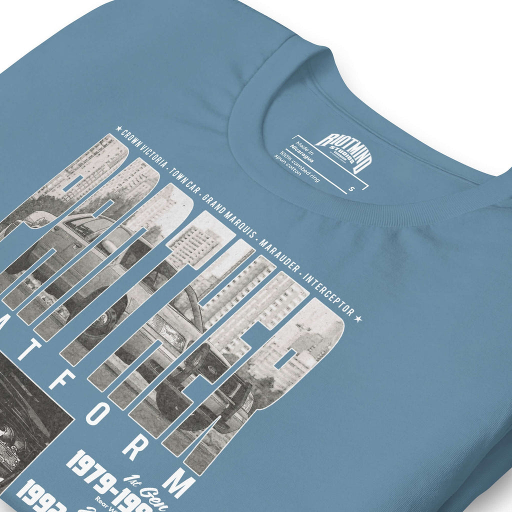 Panther Platform History Unisex t-shirt