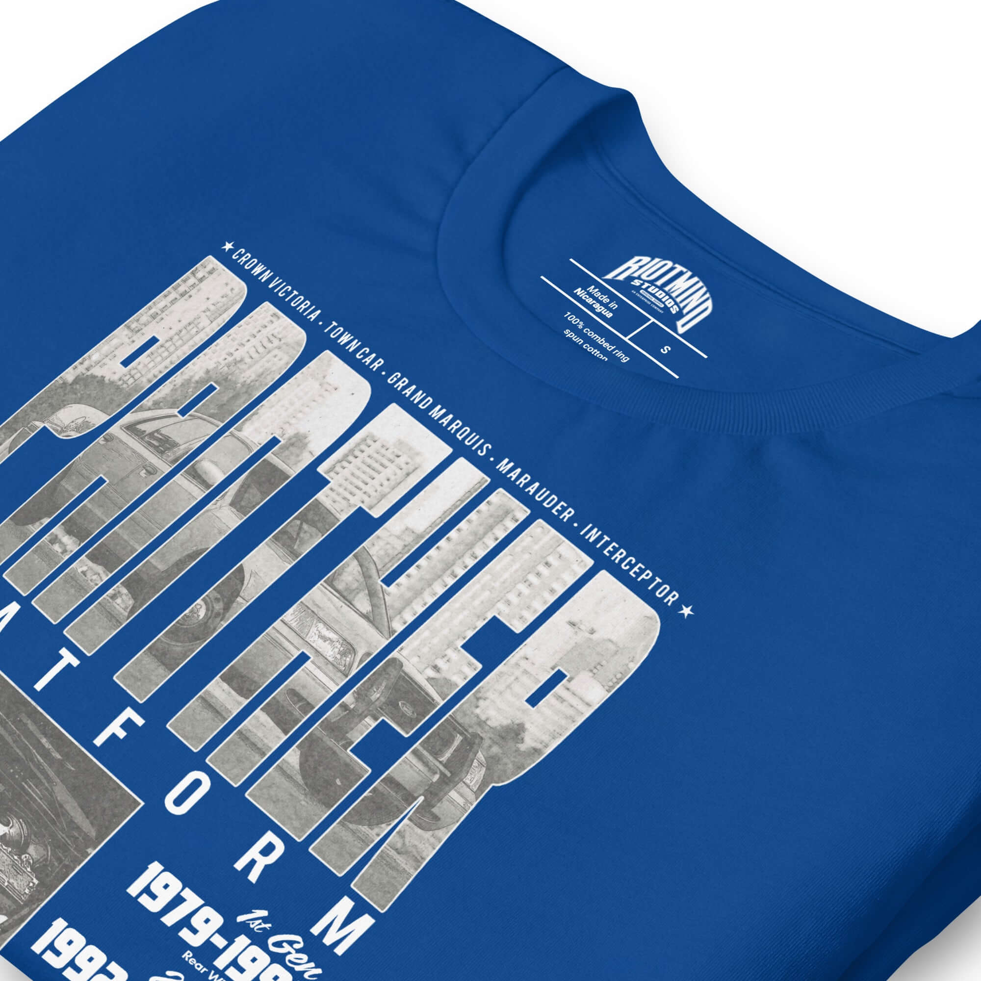 Panther Platform History Unisex t-shirt