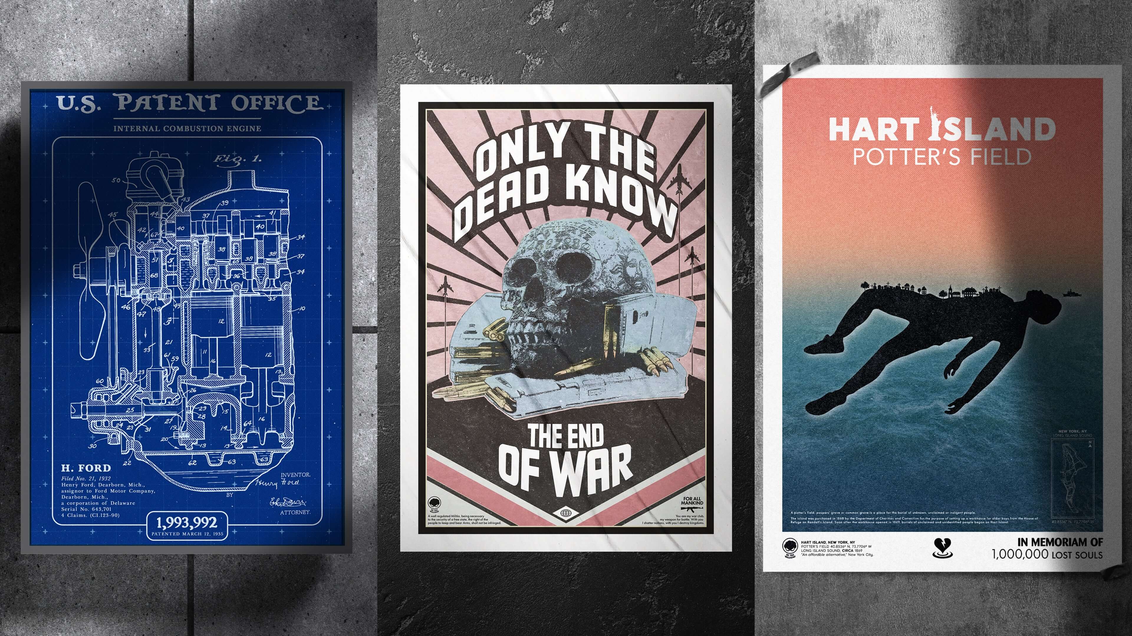 Riot Mind Studios Product Page Heroes - Posters