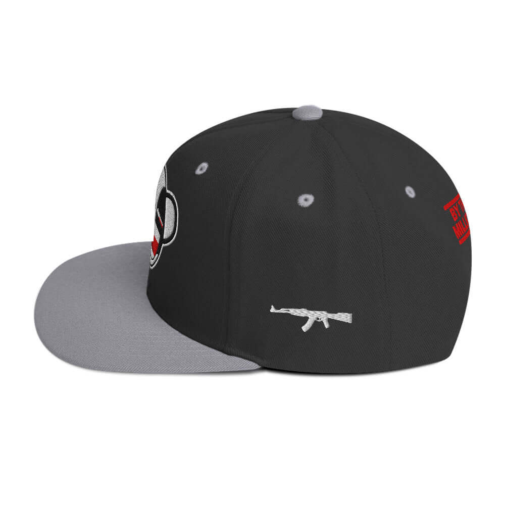 Psycho Panda Bear | Snapback Hat Product mockup