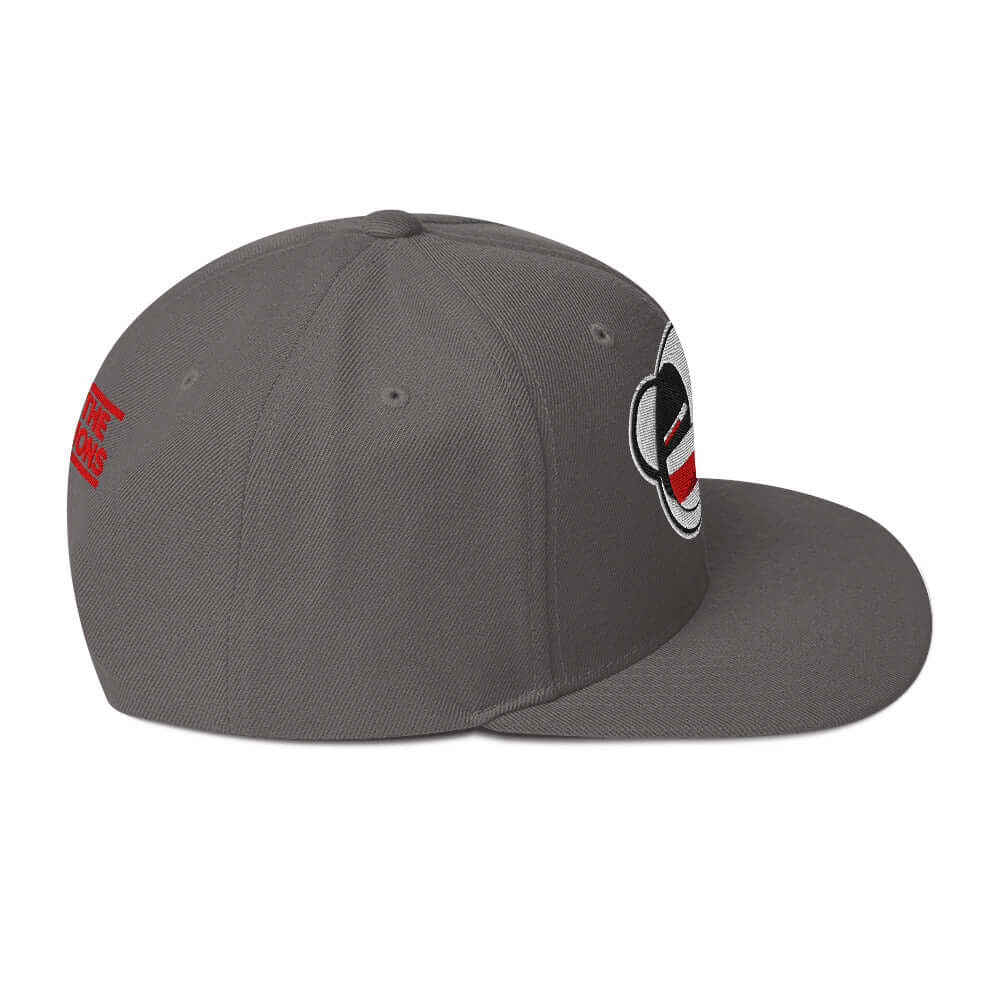 Psycho Panda Bear | Snapback Hat Product mockup
