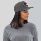 Psycho Panda Bear | Snapback Hat Product mockup