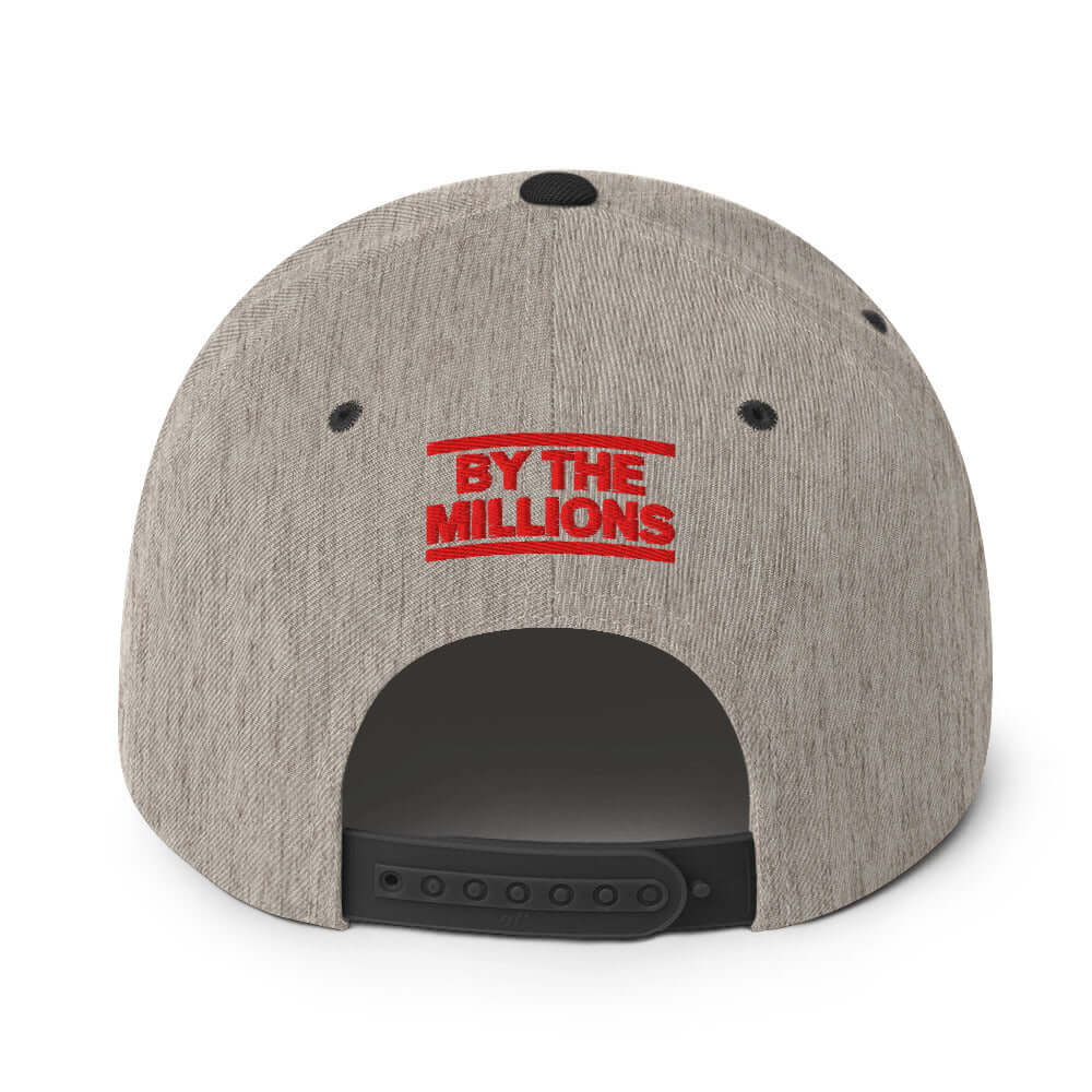 Psycho Panda Bear | Snapback Hat Product mockup