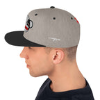 Psycho Panda Bear | Snapback Hat Product mockup
