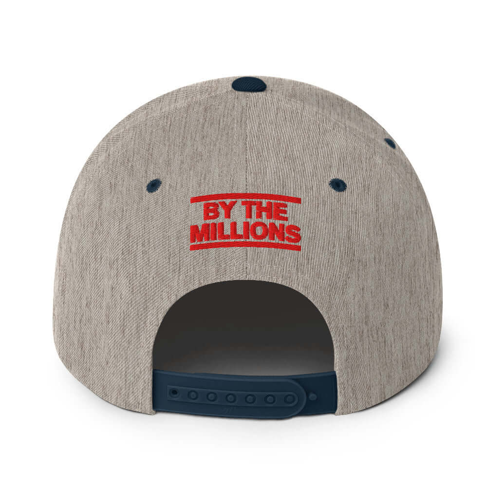 Psycho Panda Bear | Snapback Hat Product mockup