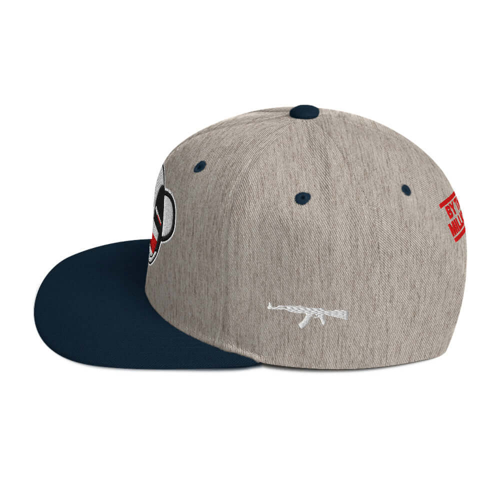 Psycho Panda Bear | Snapback Hat Product mockup