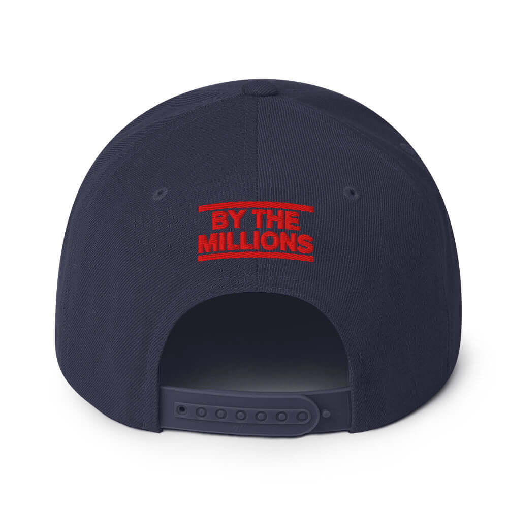 Psycho Panda Bear | Snapback Hat Product mockup