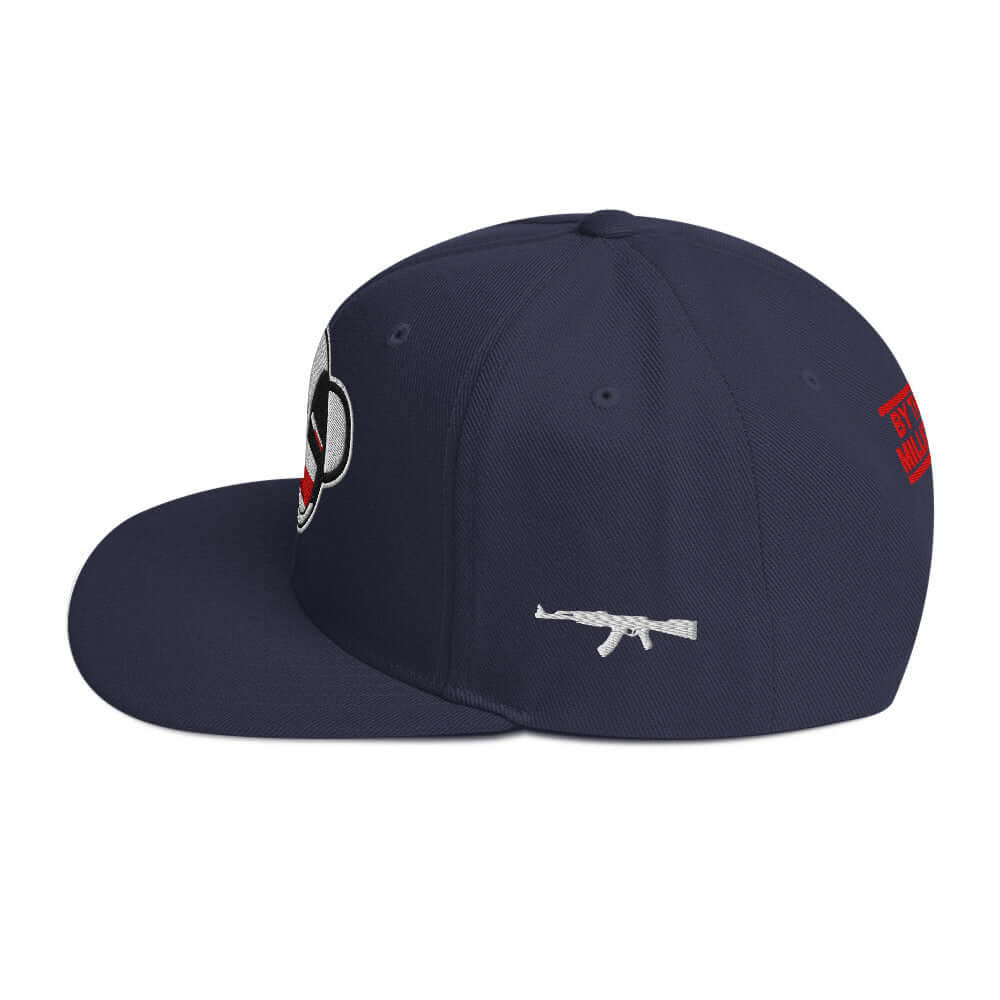 Psycho Panda Bear | Snapback Hat Product mockup
