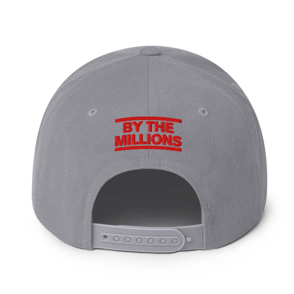 Psycho Panda Bear | Snapback Hat Product mockup