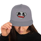 Psycho Panda Bear | Snapback Hat Product mockup