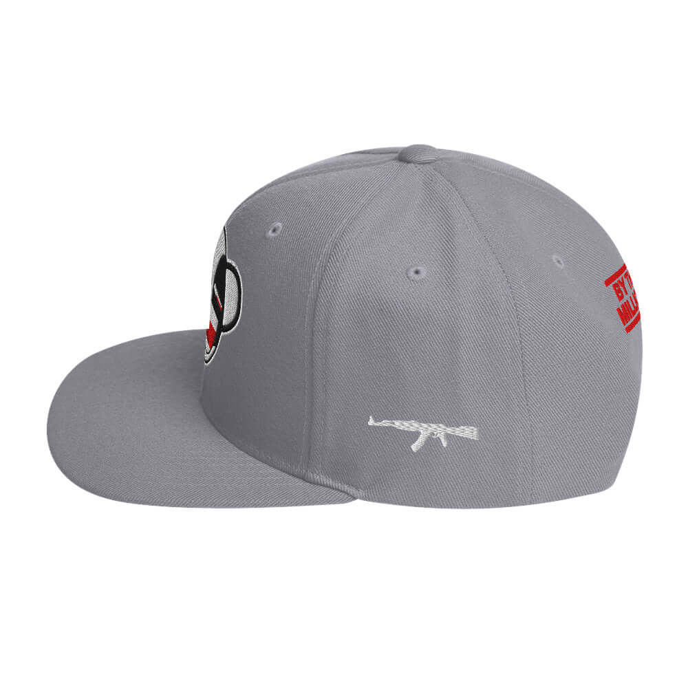 Psycho Panda Bear | Snapback Hat Product mockup